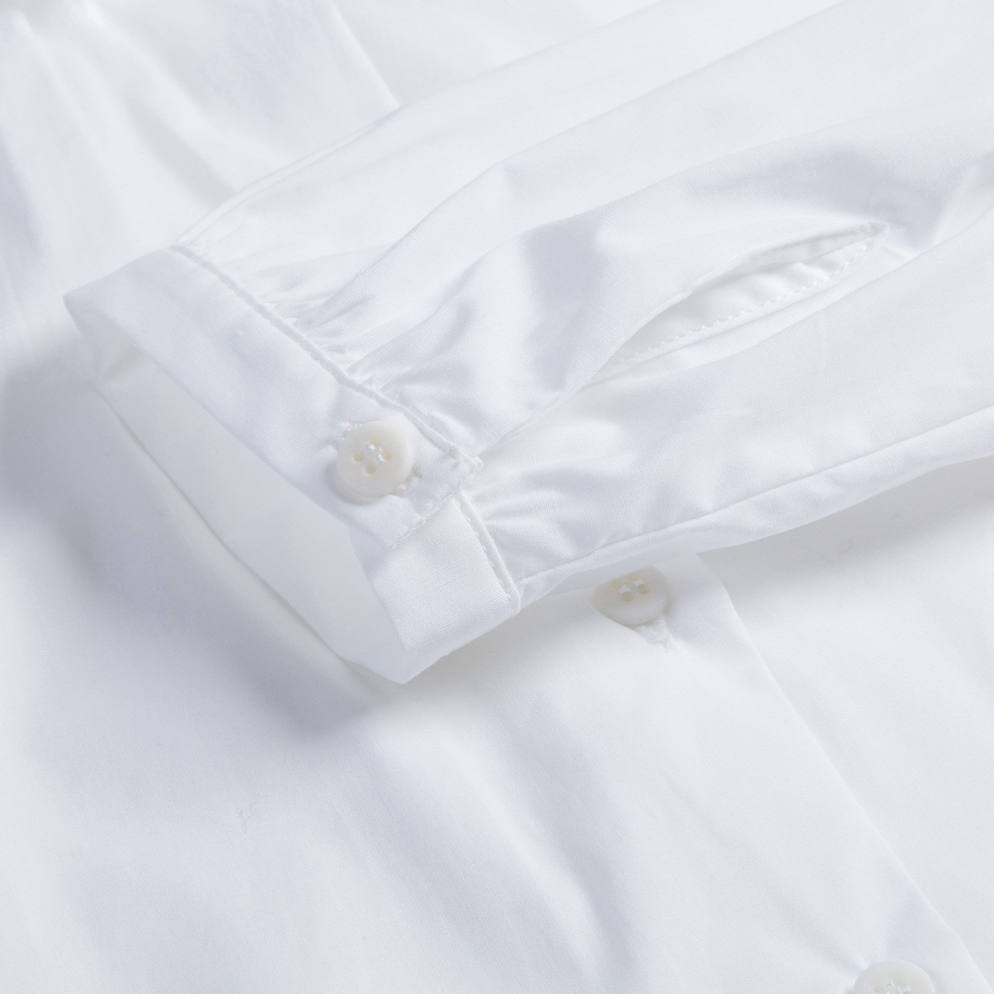 Girls White Cotton T-shirt