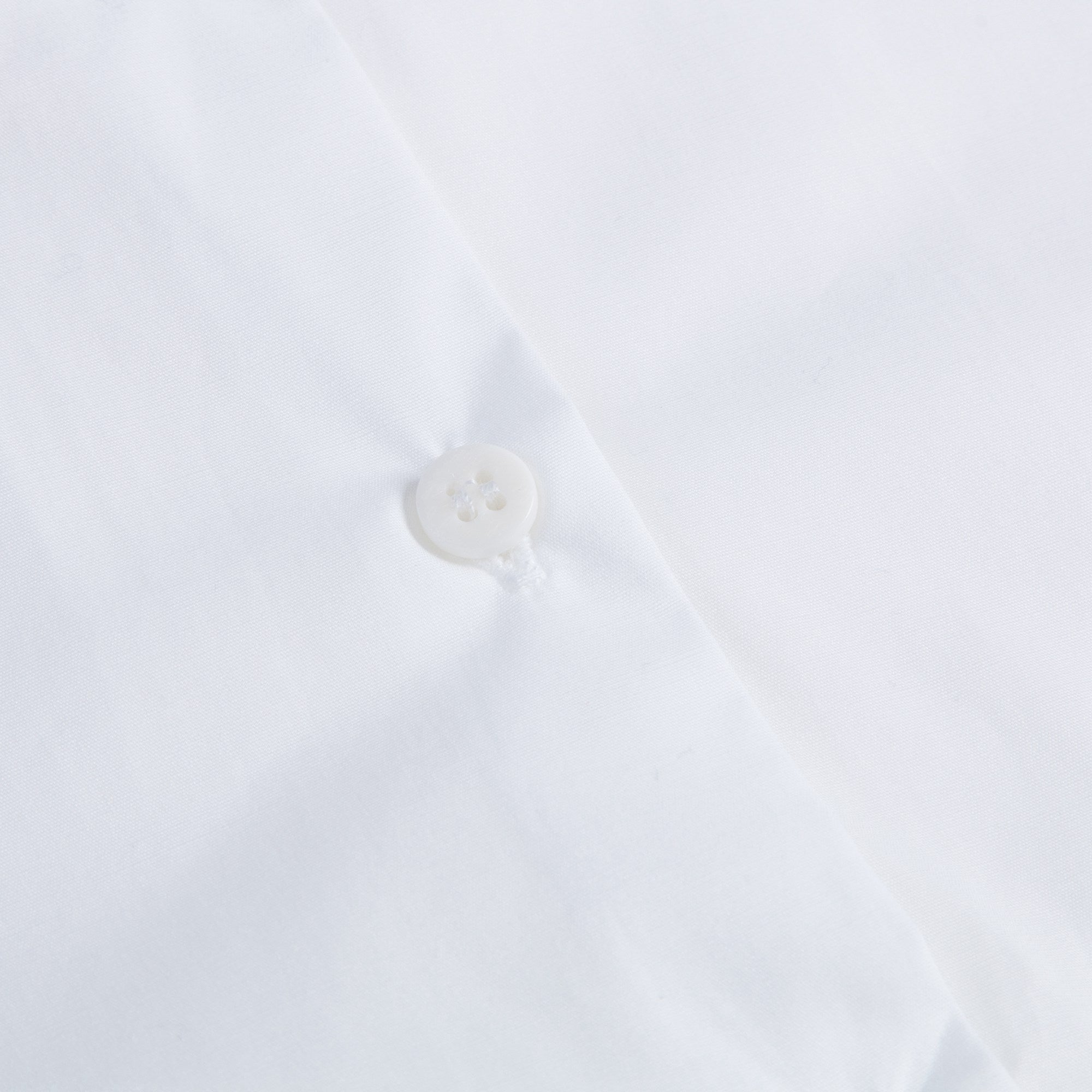 Girls White Cotton T-shirt