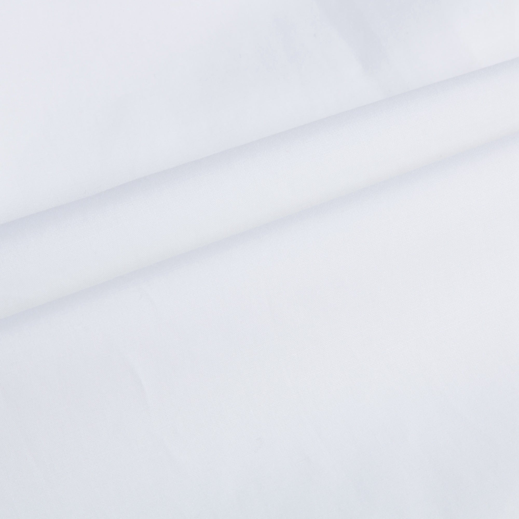 Girls White Cotton T-shirt