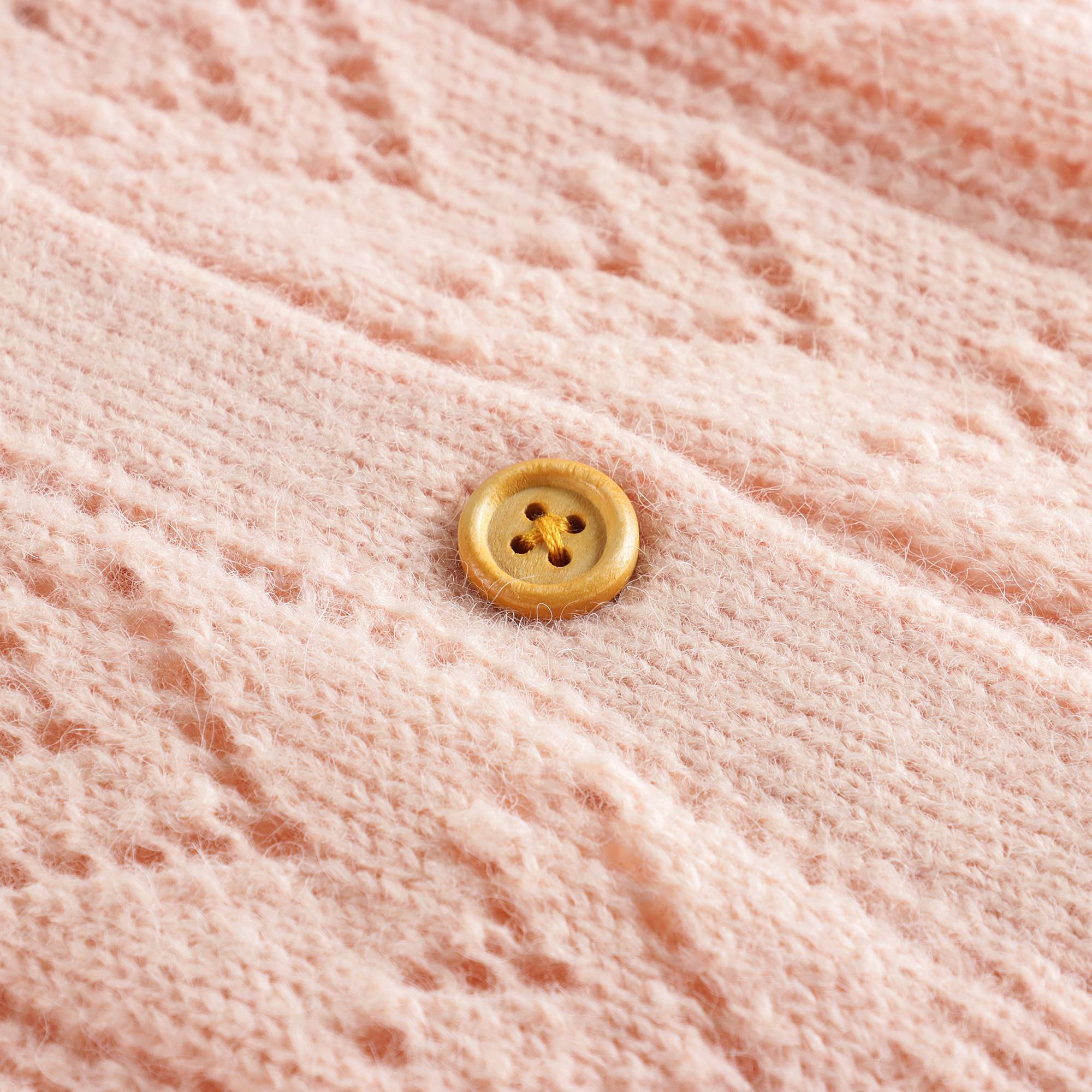 Girls Pink Cardigan