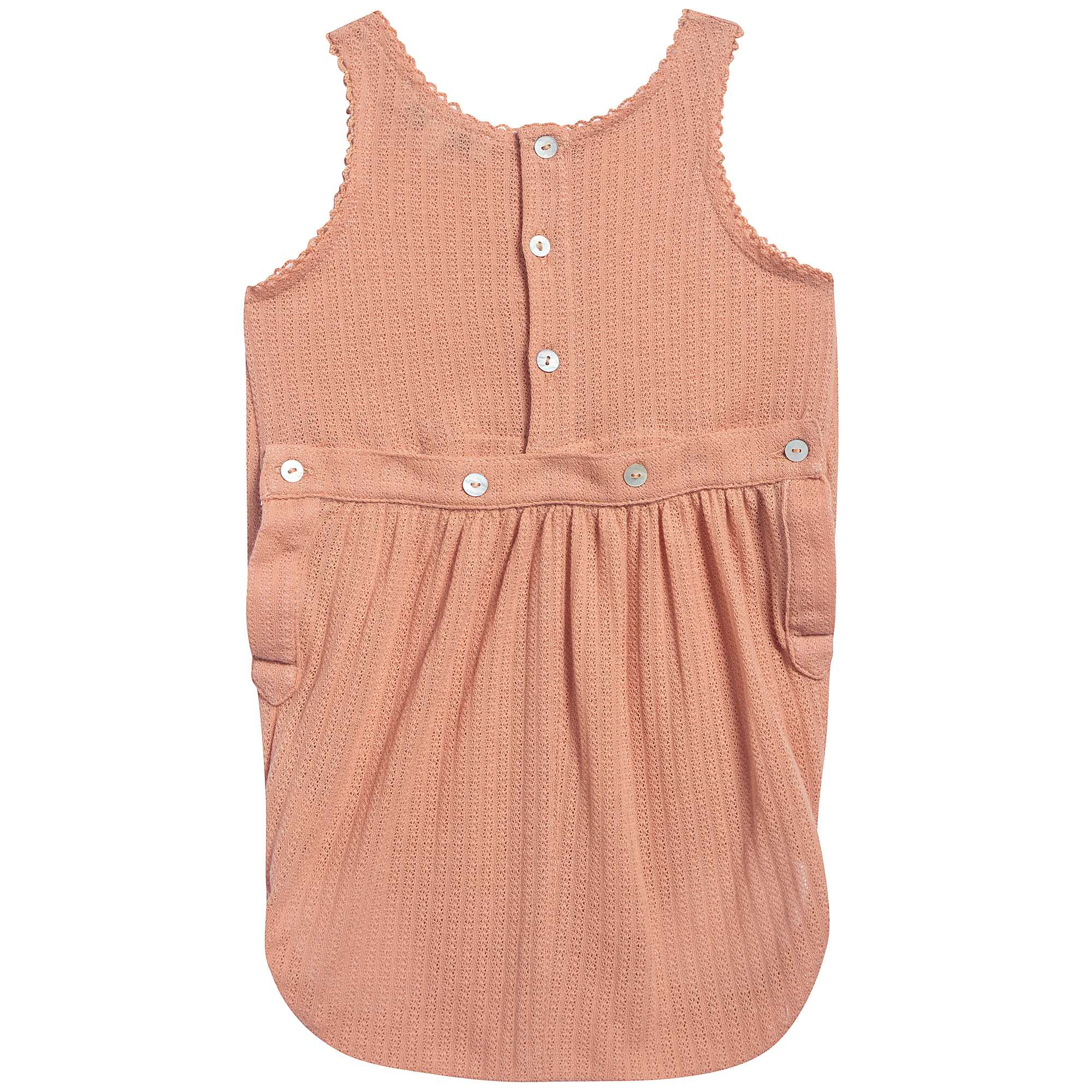 Baby Coray Pink Cotton Jersey Romper