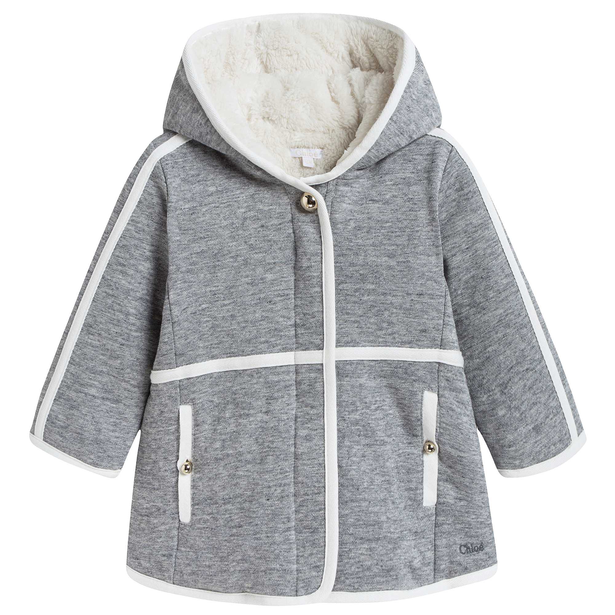 Baby Girls Grey Coat