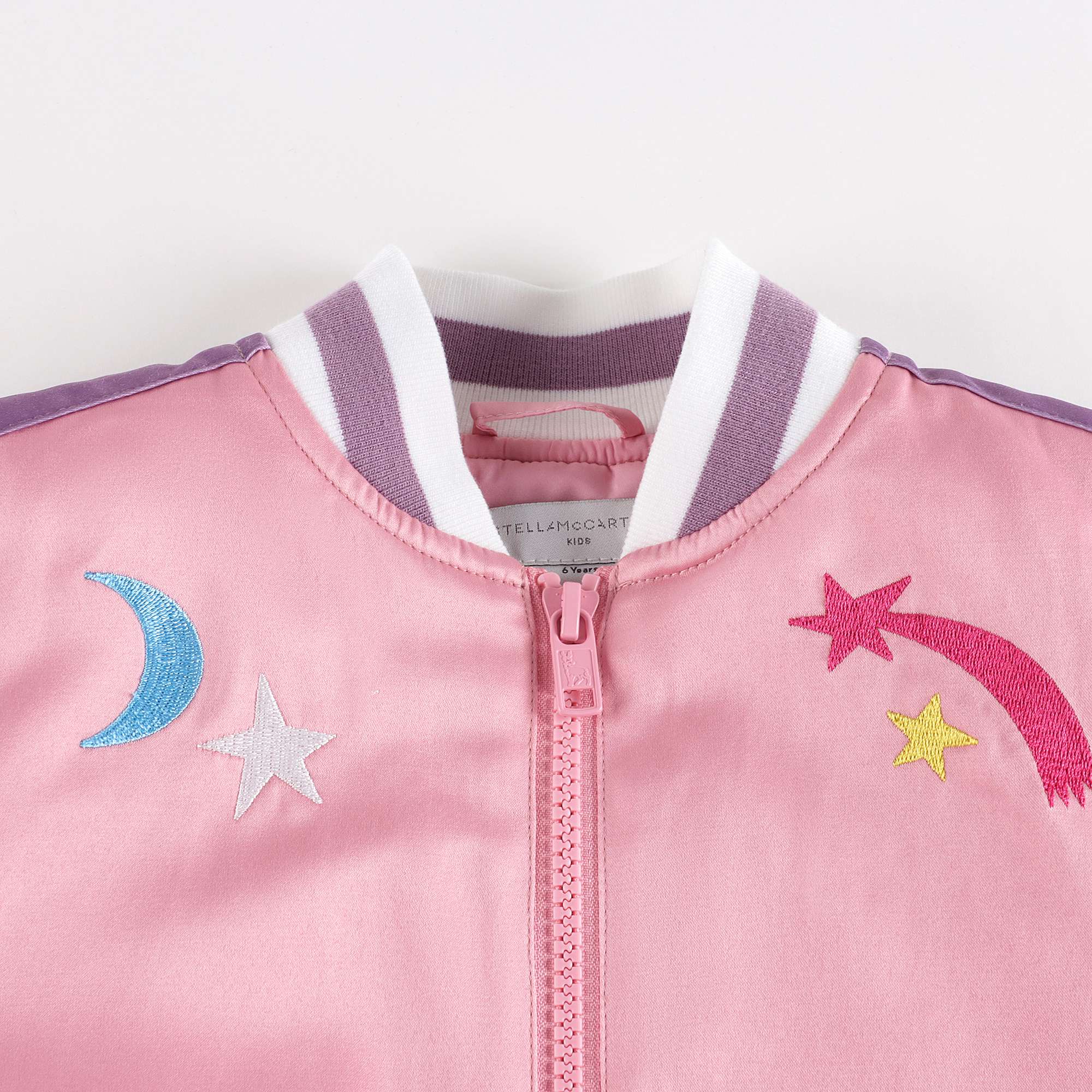 Girls Pink Zip-Up Jacket