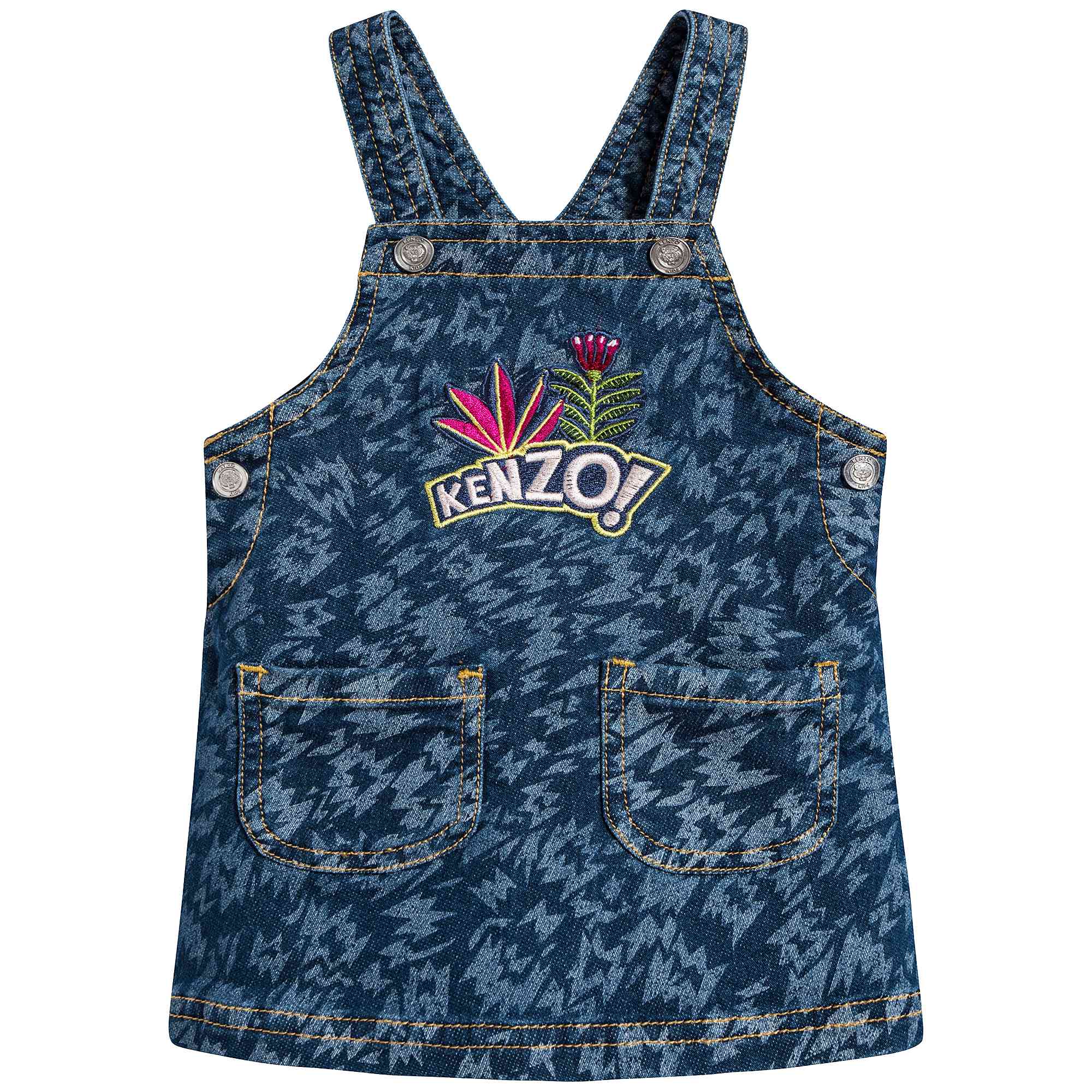 Baby Girls Middle Indigo Dress