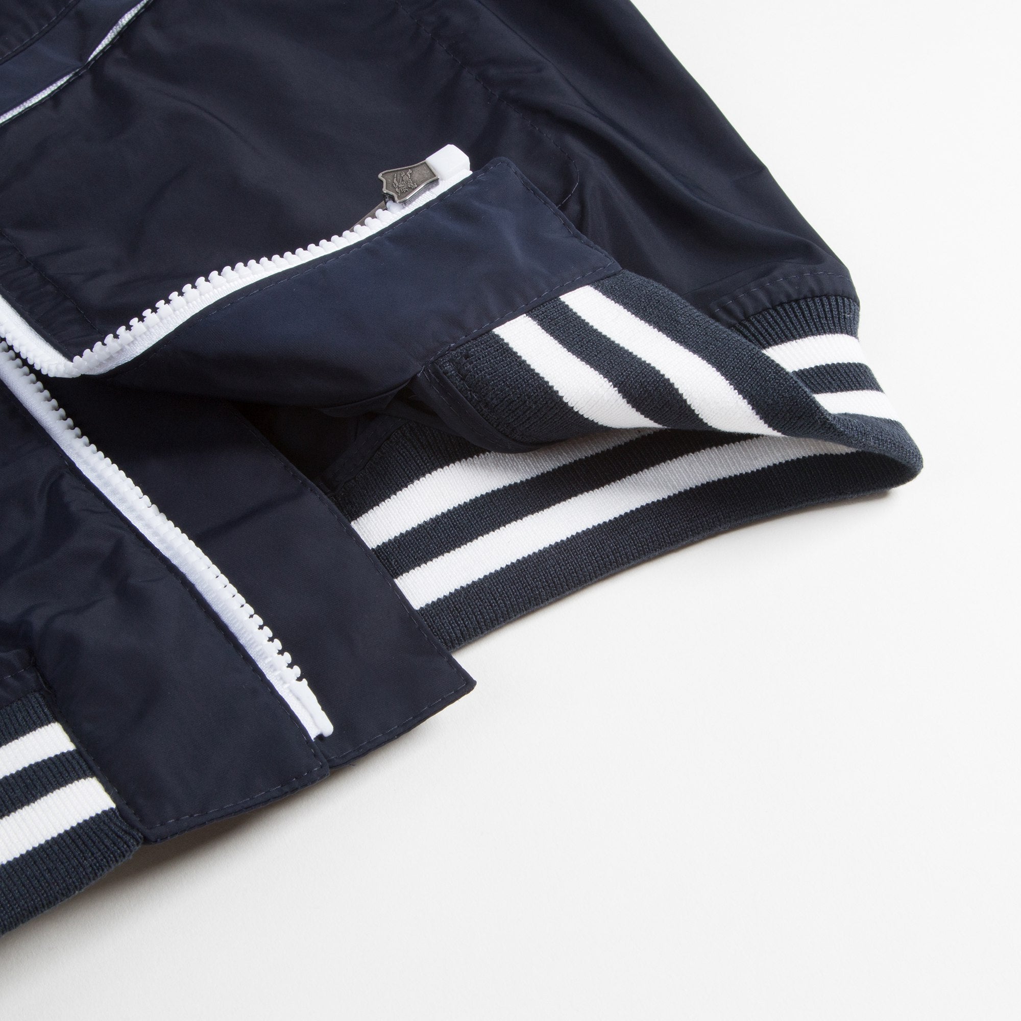 Boys  Navy  Blue   Polyester   Jackets