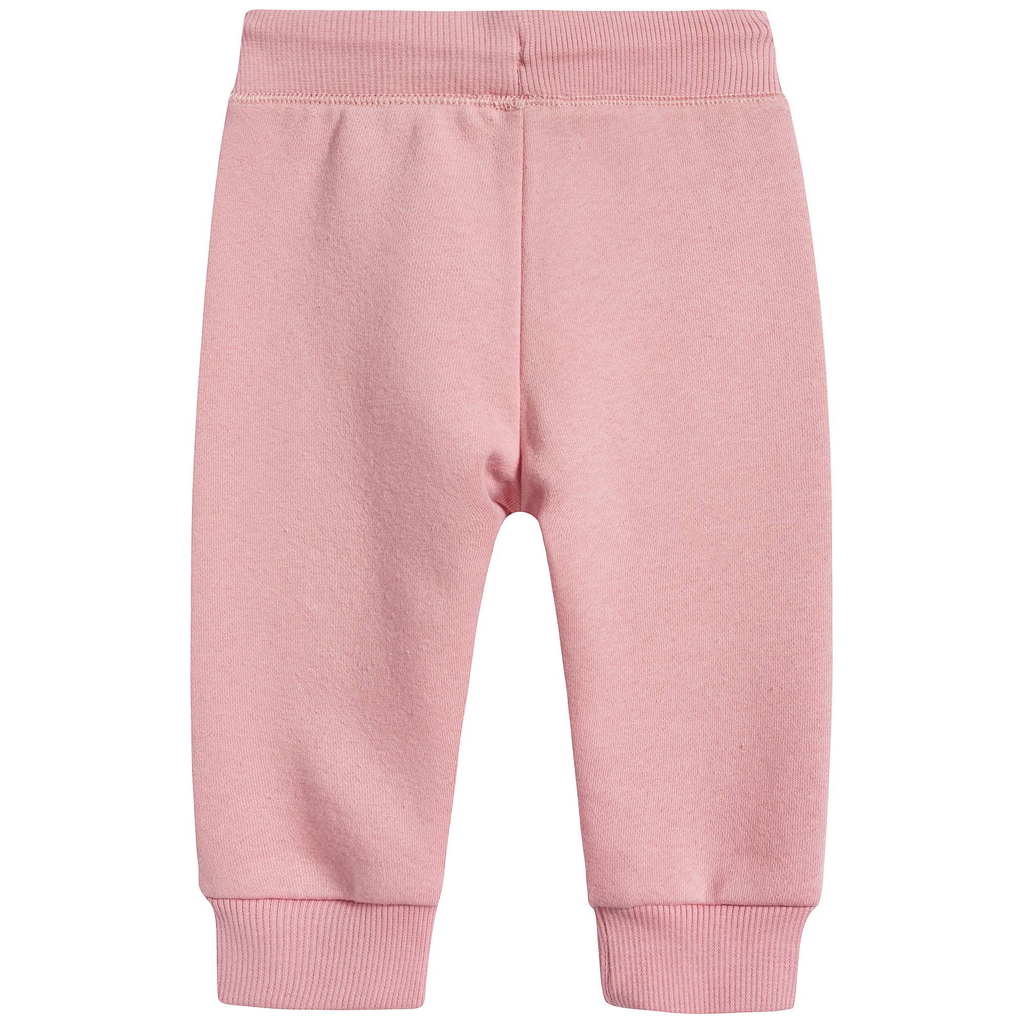 Baby Girls Middle Pink Cotton Trousers