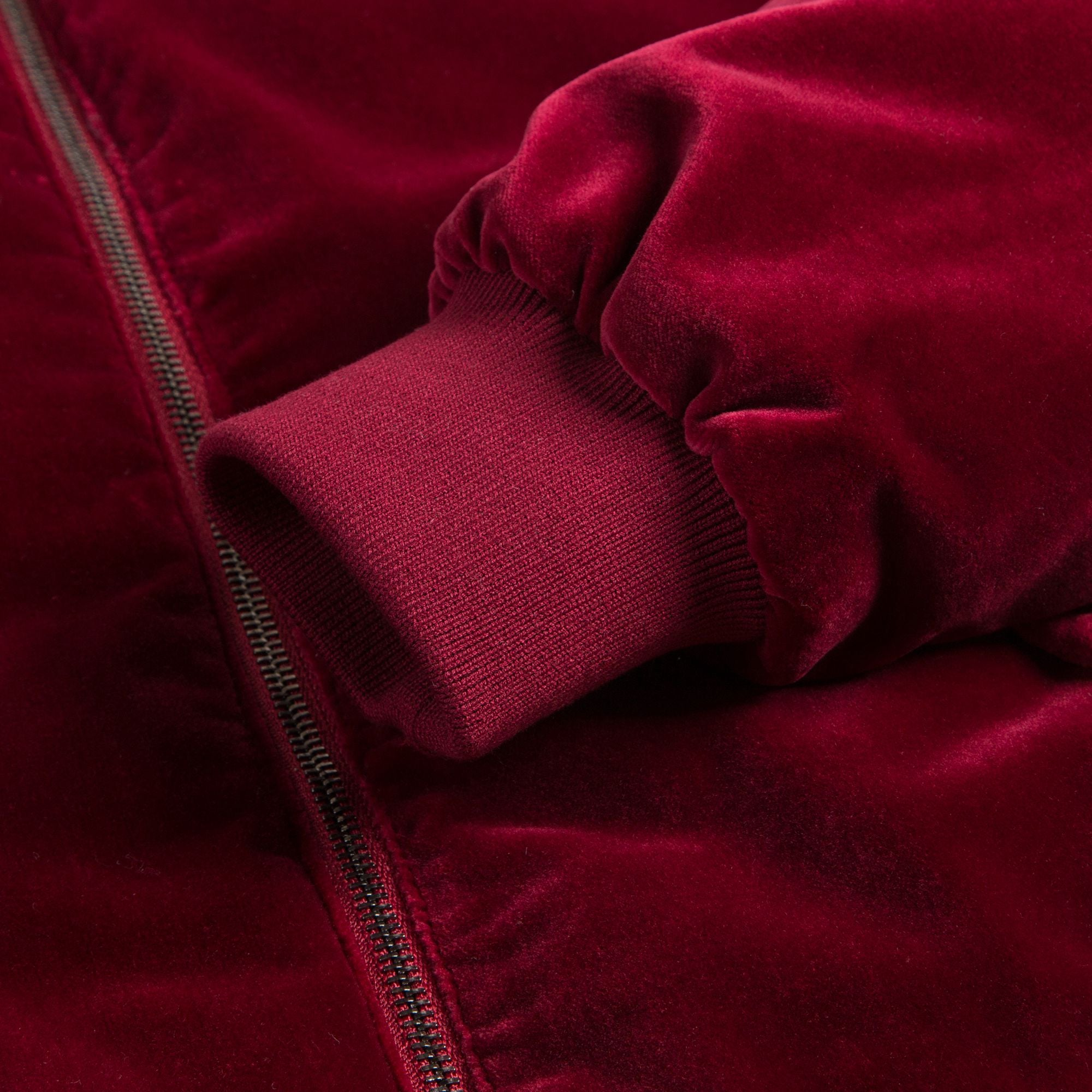 Girls  Red   Velvet  Liner  Pilot   Jacket