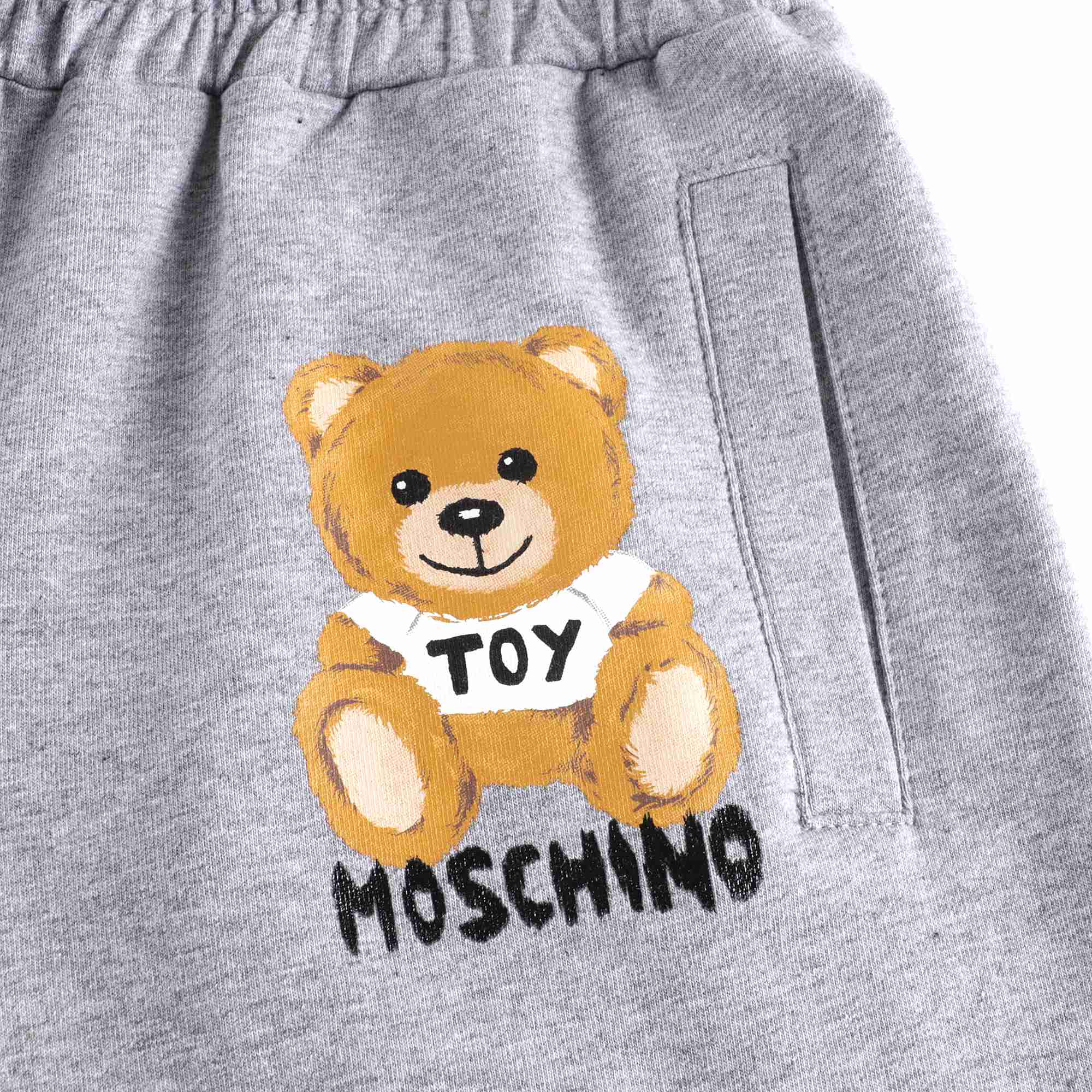 Boys & Girls Grey Cotton Trousers