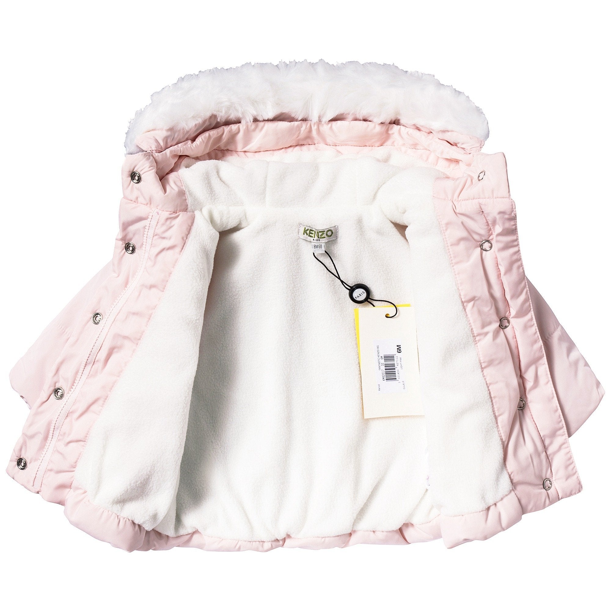 Baby Girls Light Pink Coat