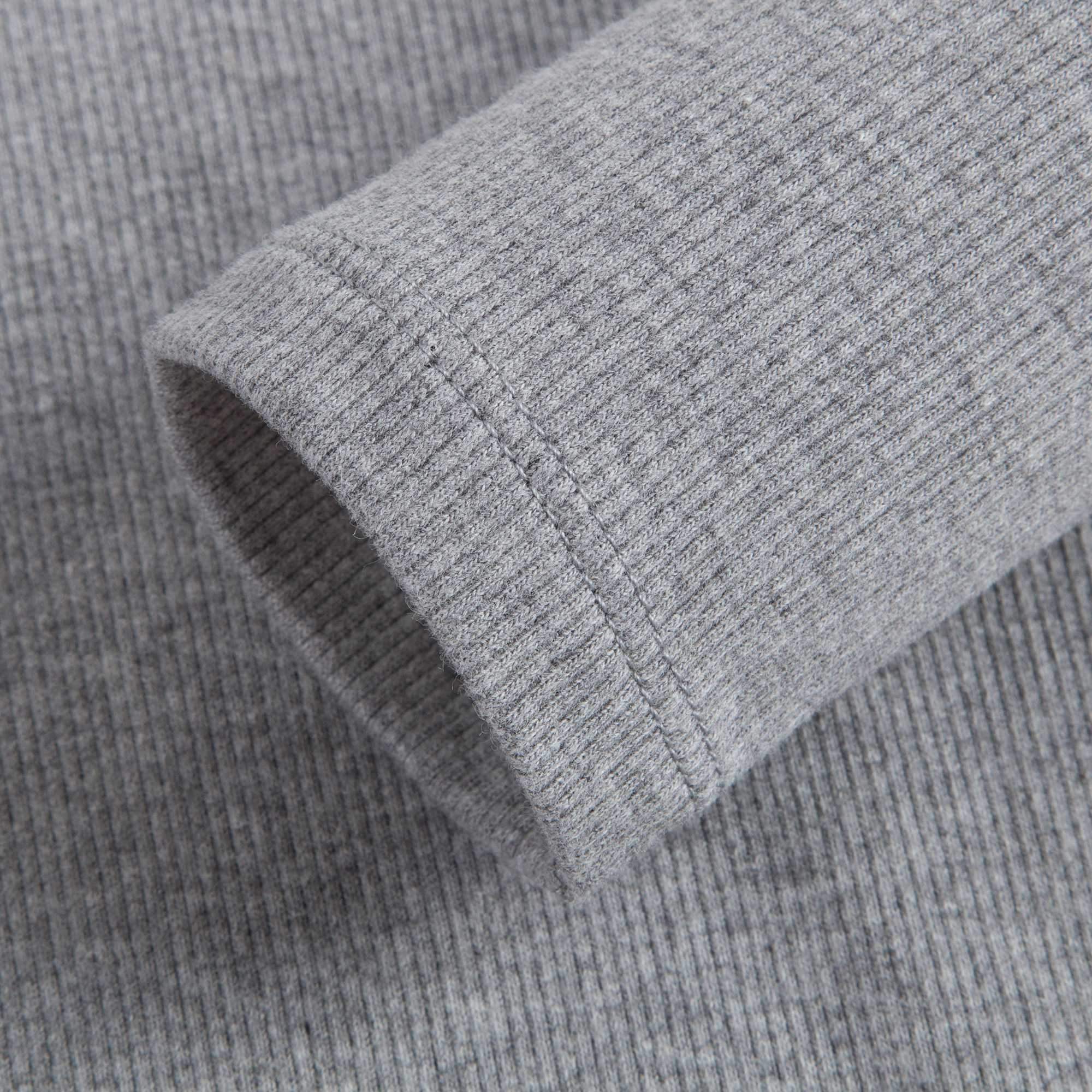Girls Chine Grey Cotton Pullover