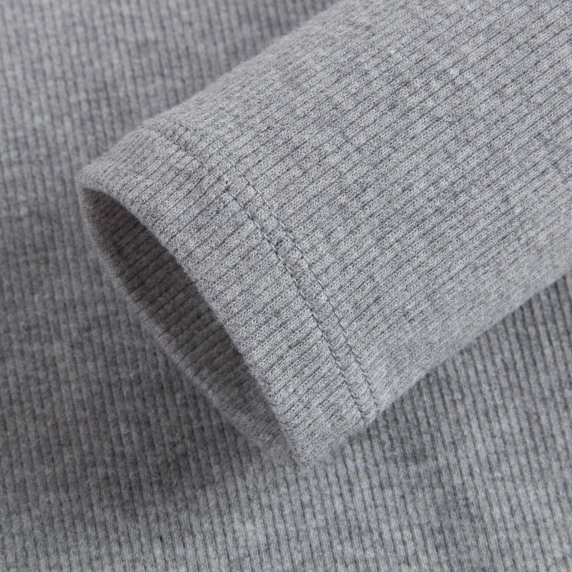 Girls Chine Grey Cotton Pullover