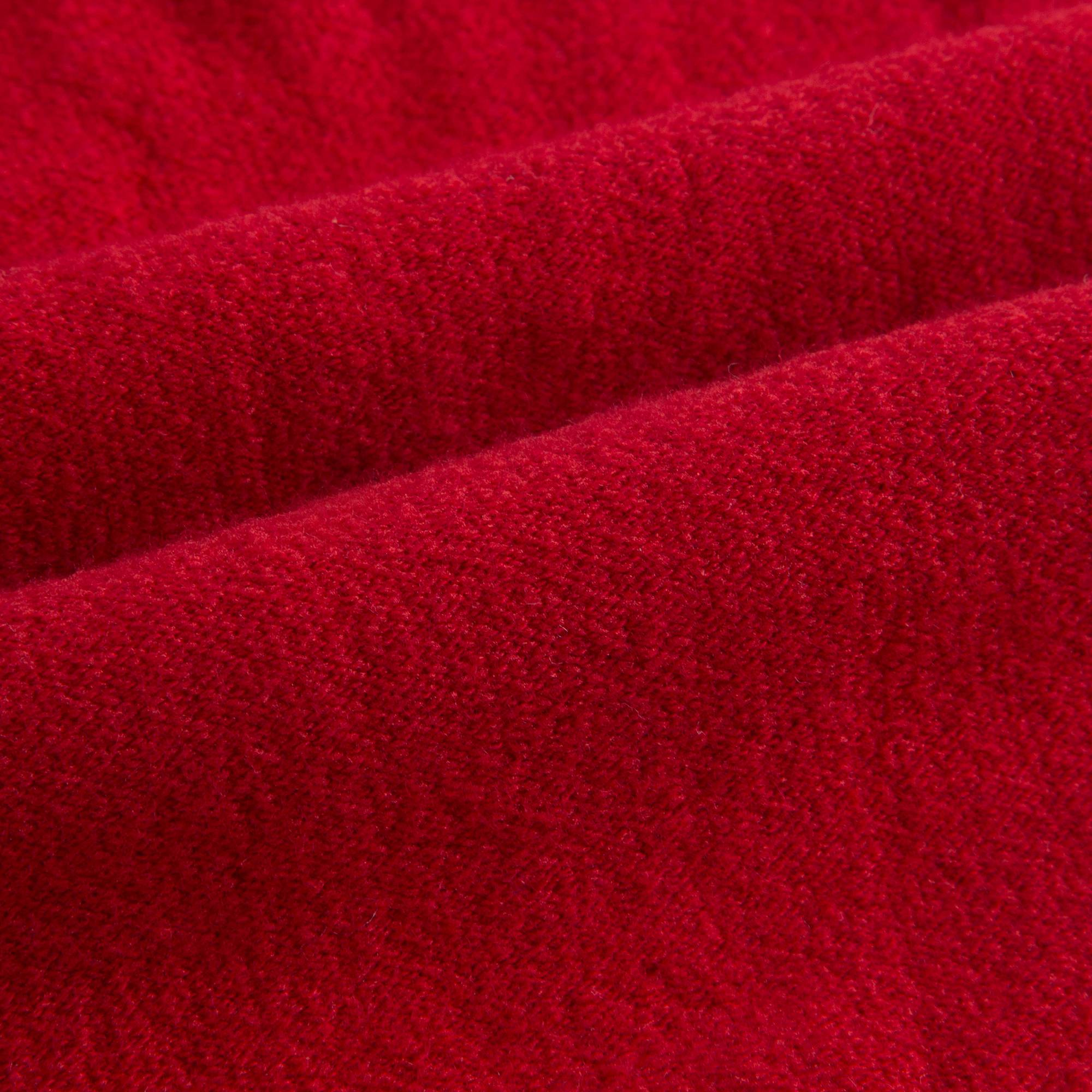 Girls Dark Red Cotton Tights