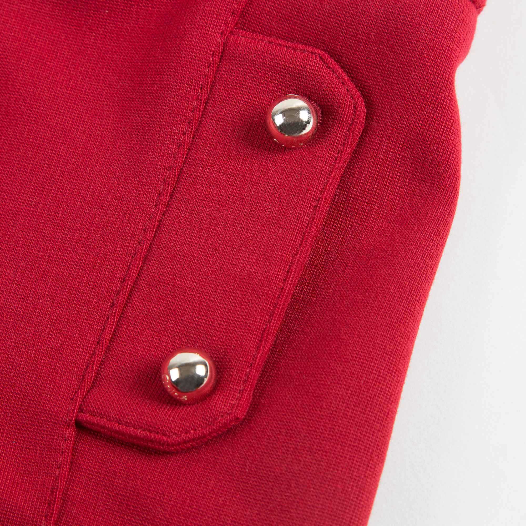 Girls Red Milano Jersey Shorts