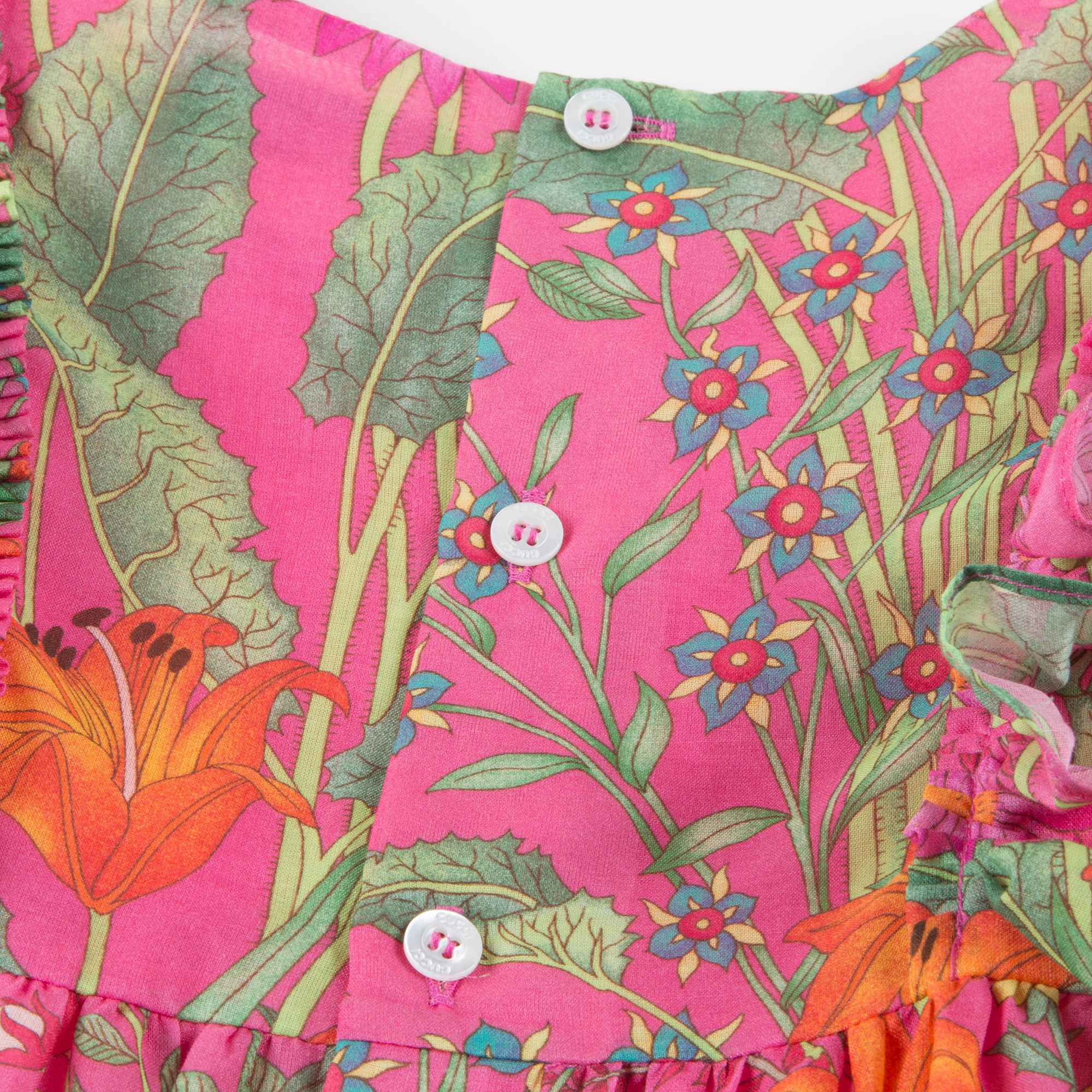 Baby Girls Princess Rose Printed Dress