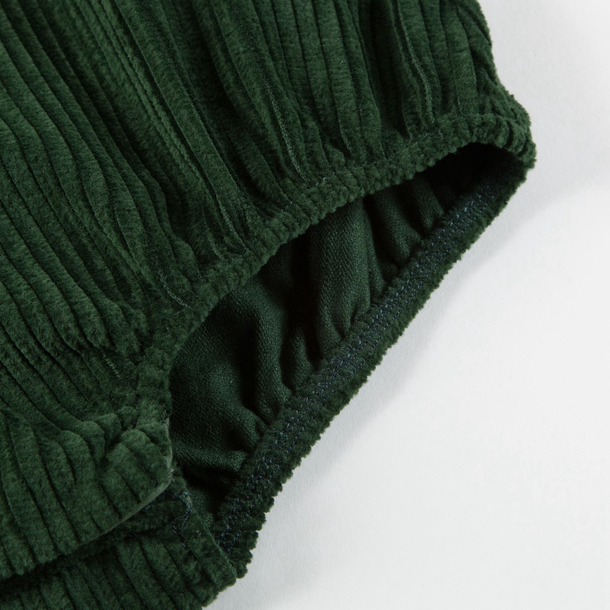 Baby Green Cotton Woven Romper