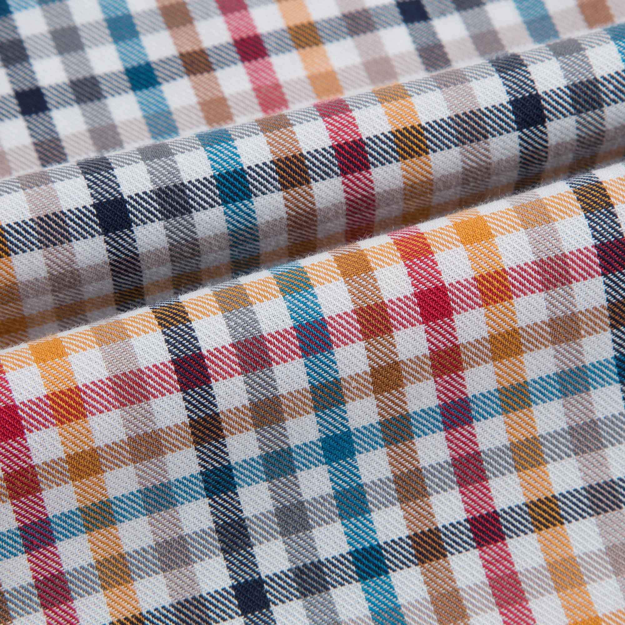 Boys Multicolour Check Polo Shirt