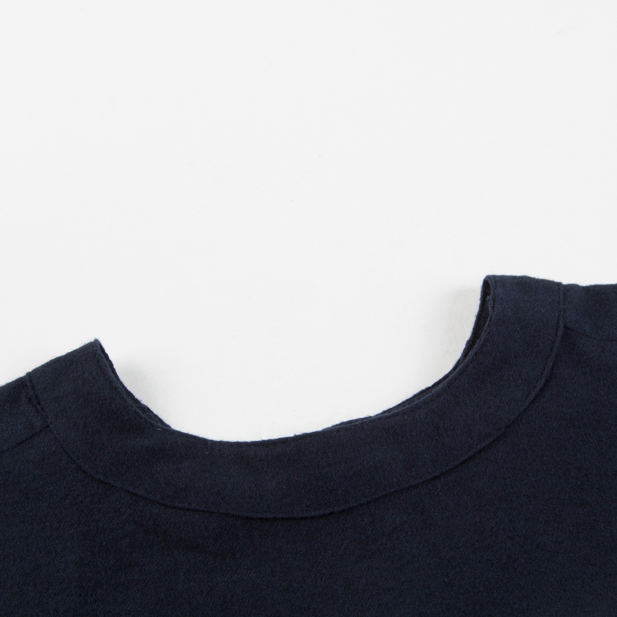 Girls Navy Blue Cotton Blouse