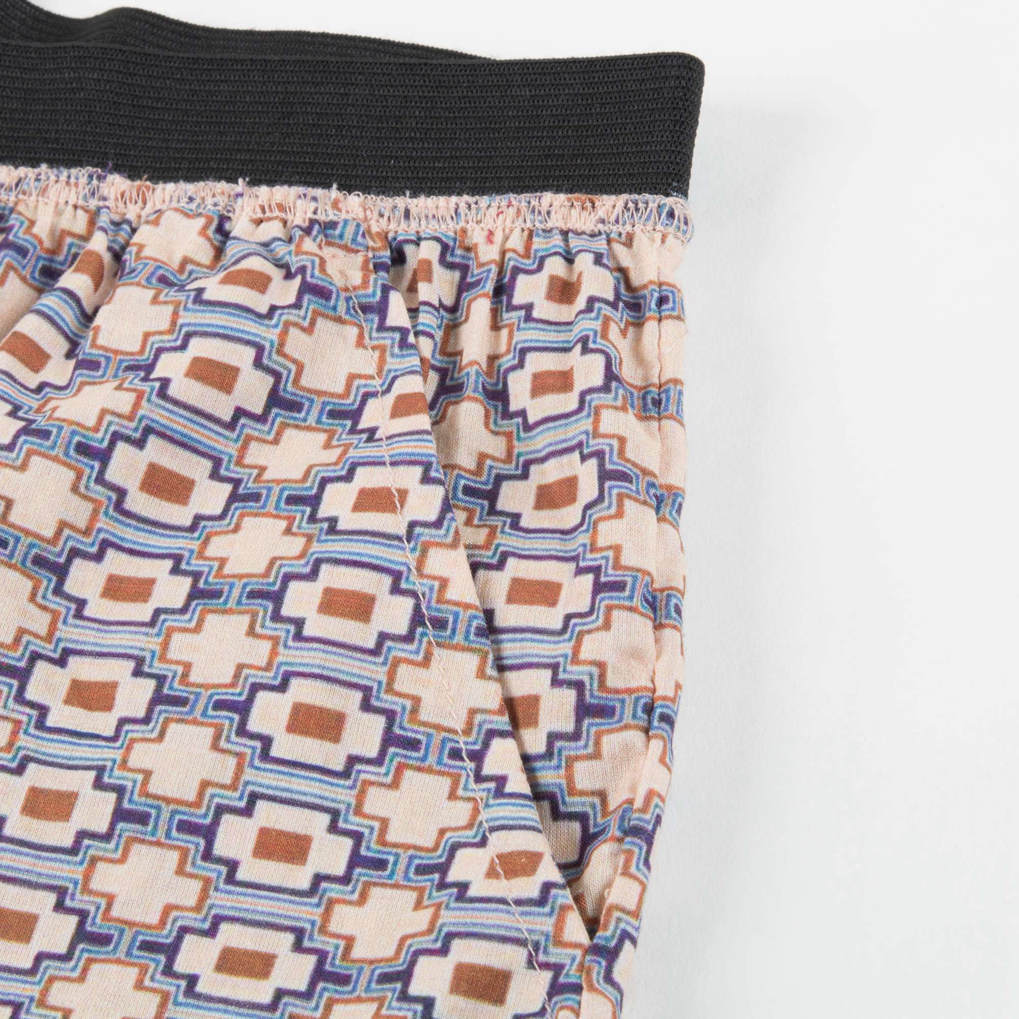 Girls & Boys Kaleido Blue Woven Shorts