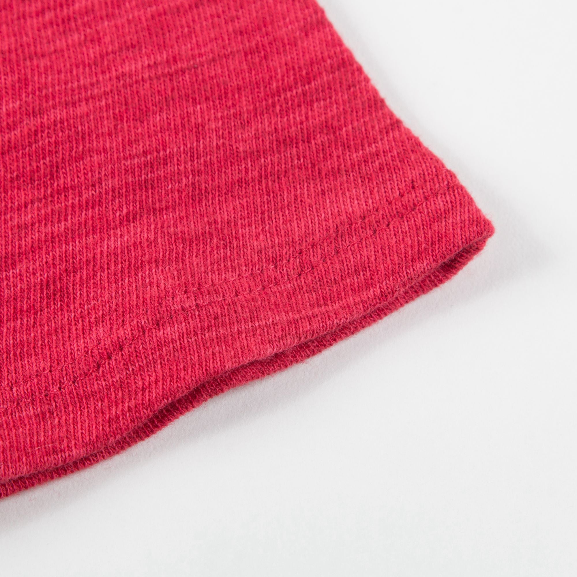 Girls Red Cotton Jersey Top
