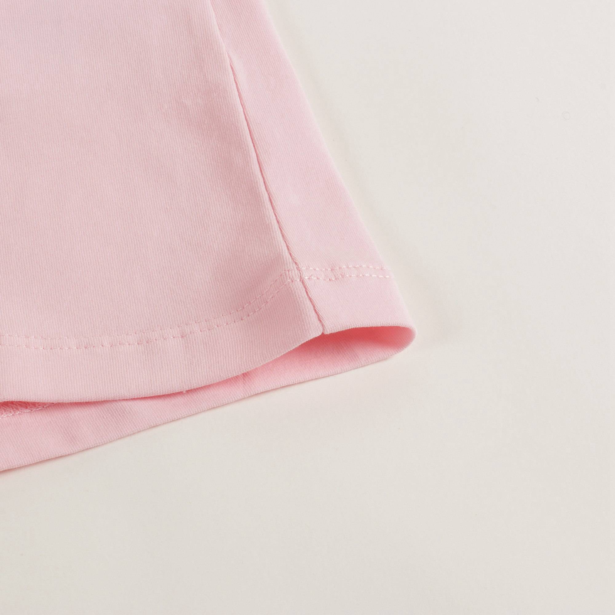 Girls Pink Teddy T-Shirt
