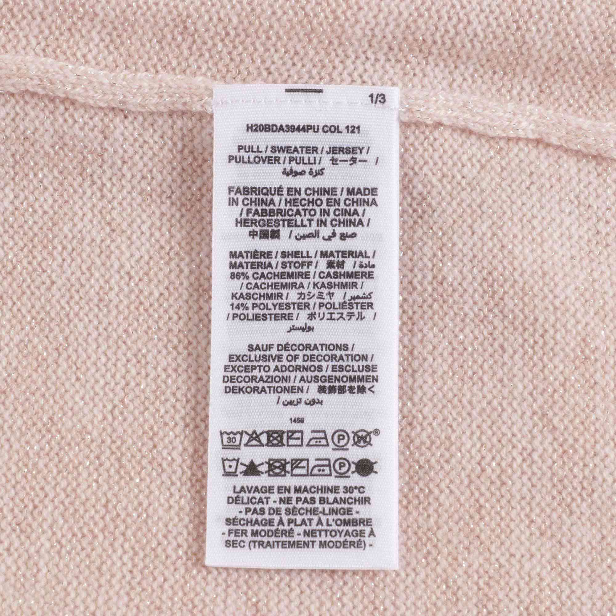 Girls Pink Sweater