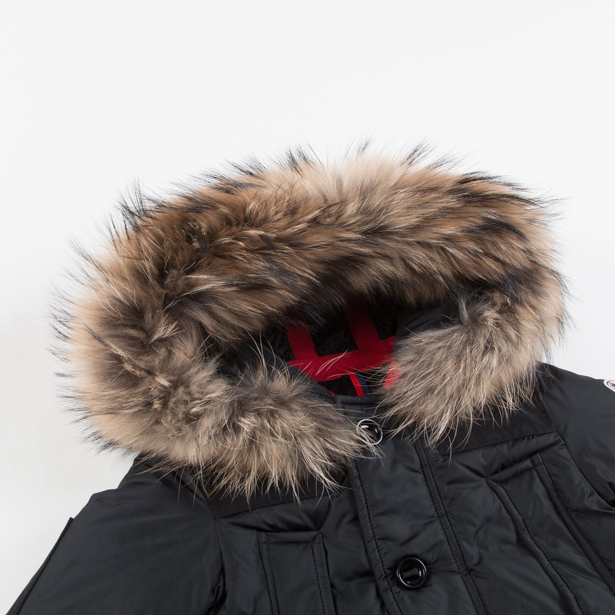Girls  Black  "Devon Giubbotto" Coat