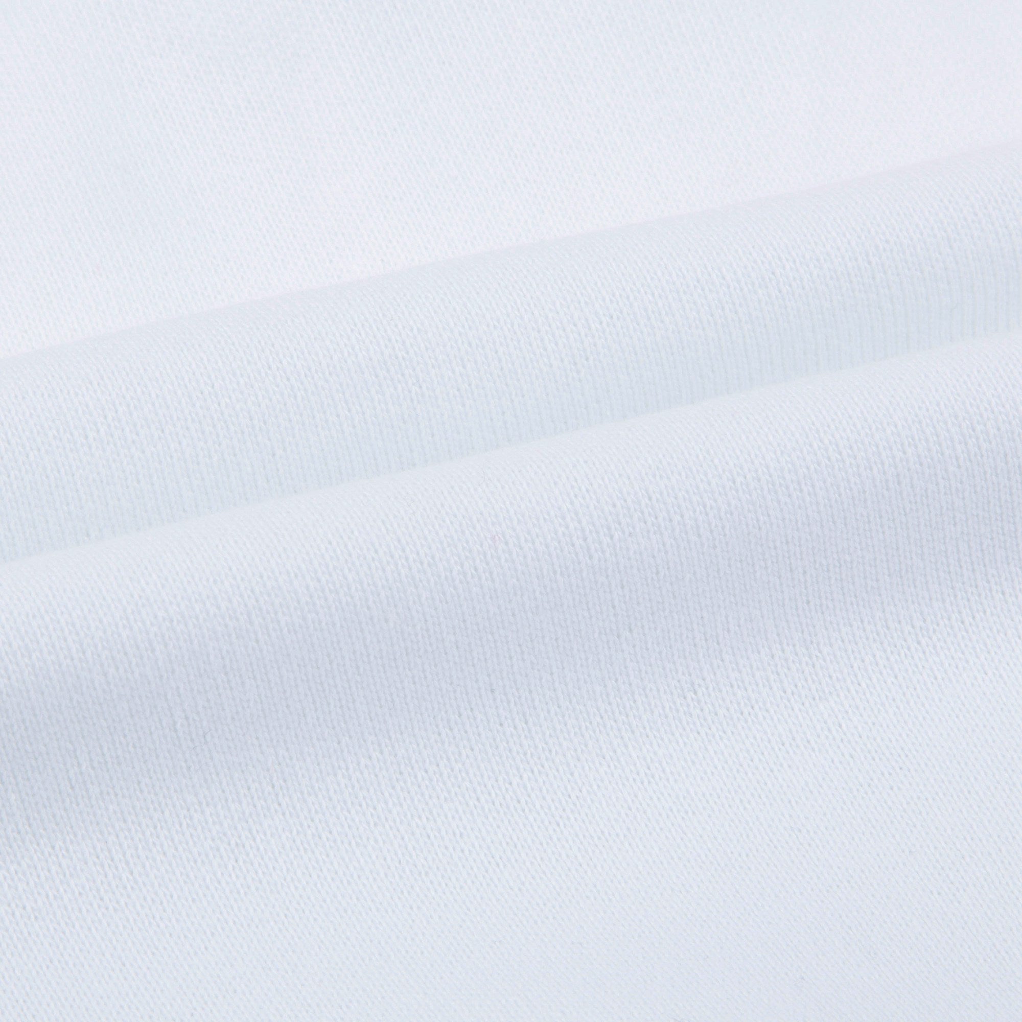 Girls White Logo Cotton Fleece Skirt