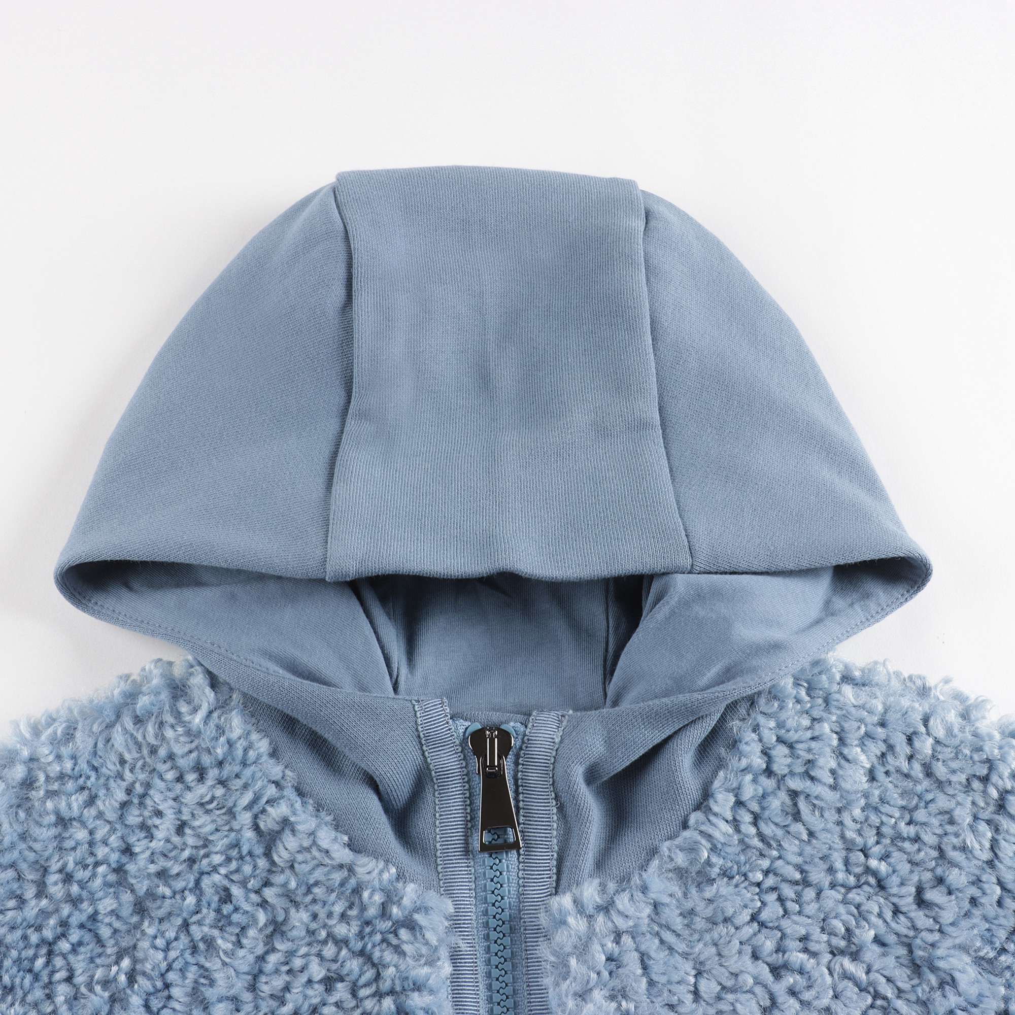 Girls Blue Zip-Up Jacket