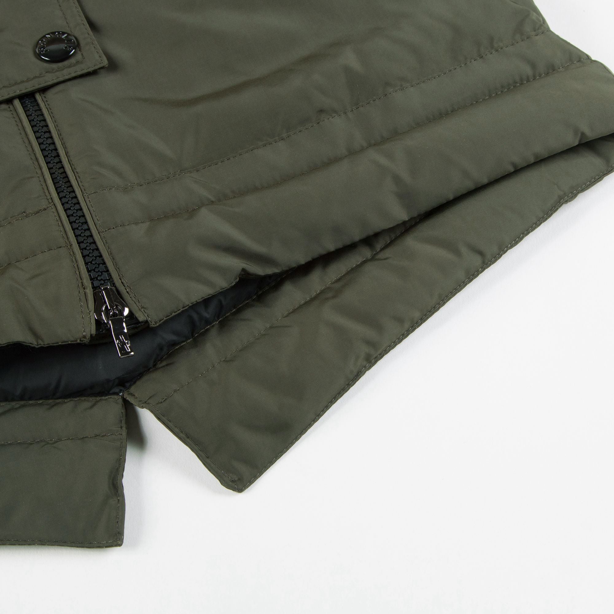 Girls Army Green  "Yolande" Coat