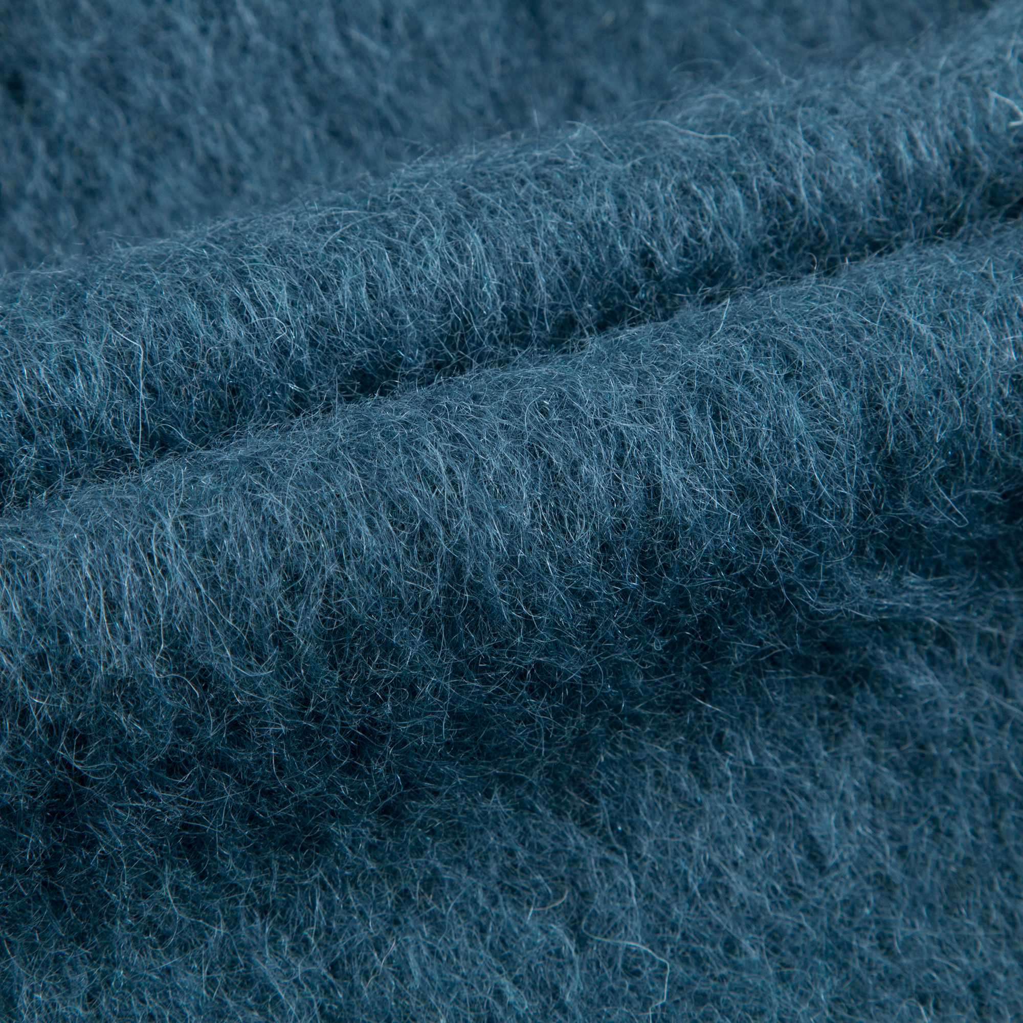 Girls Blue Wool Coat