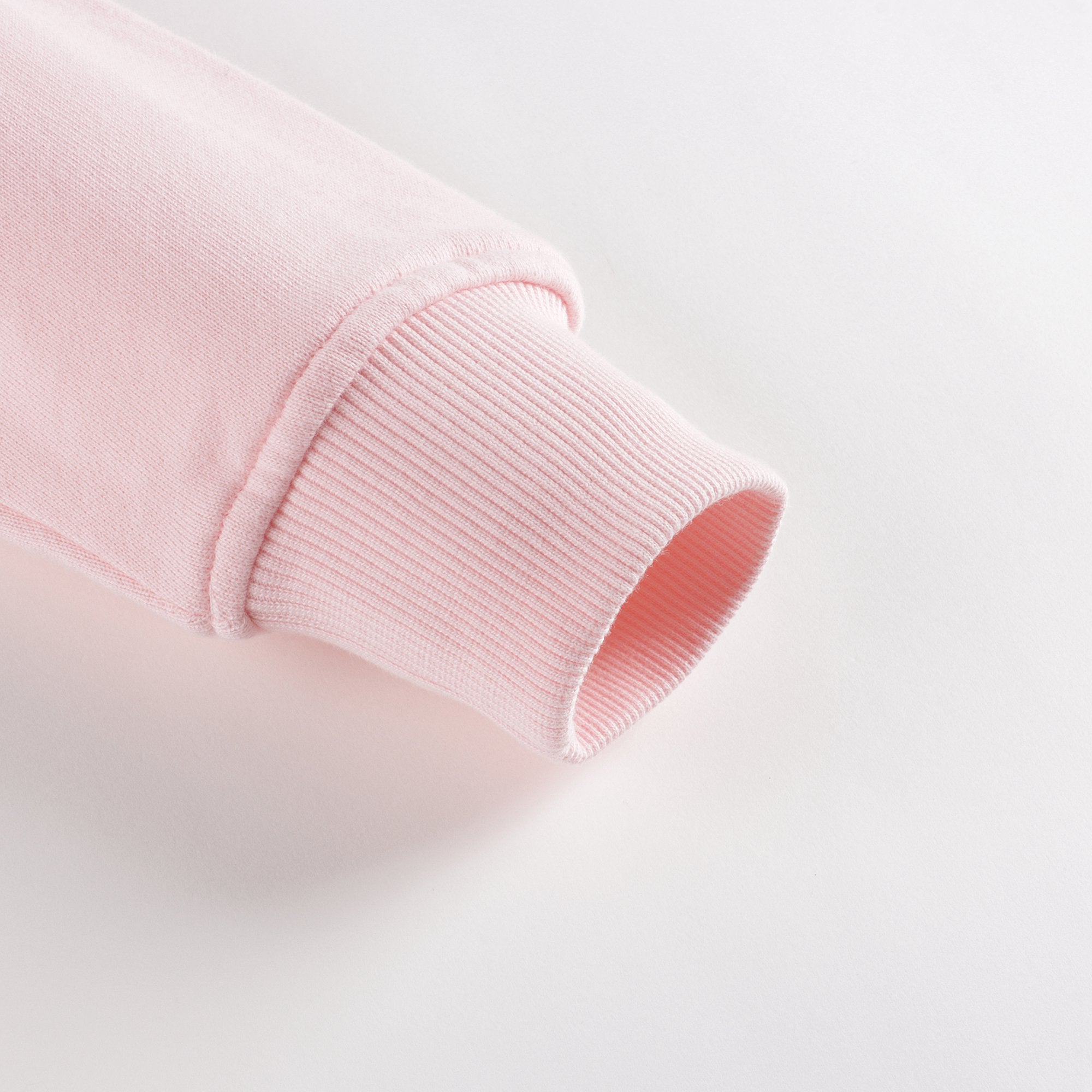 Girls Pink Logo Hooded Zip-Up Top