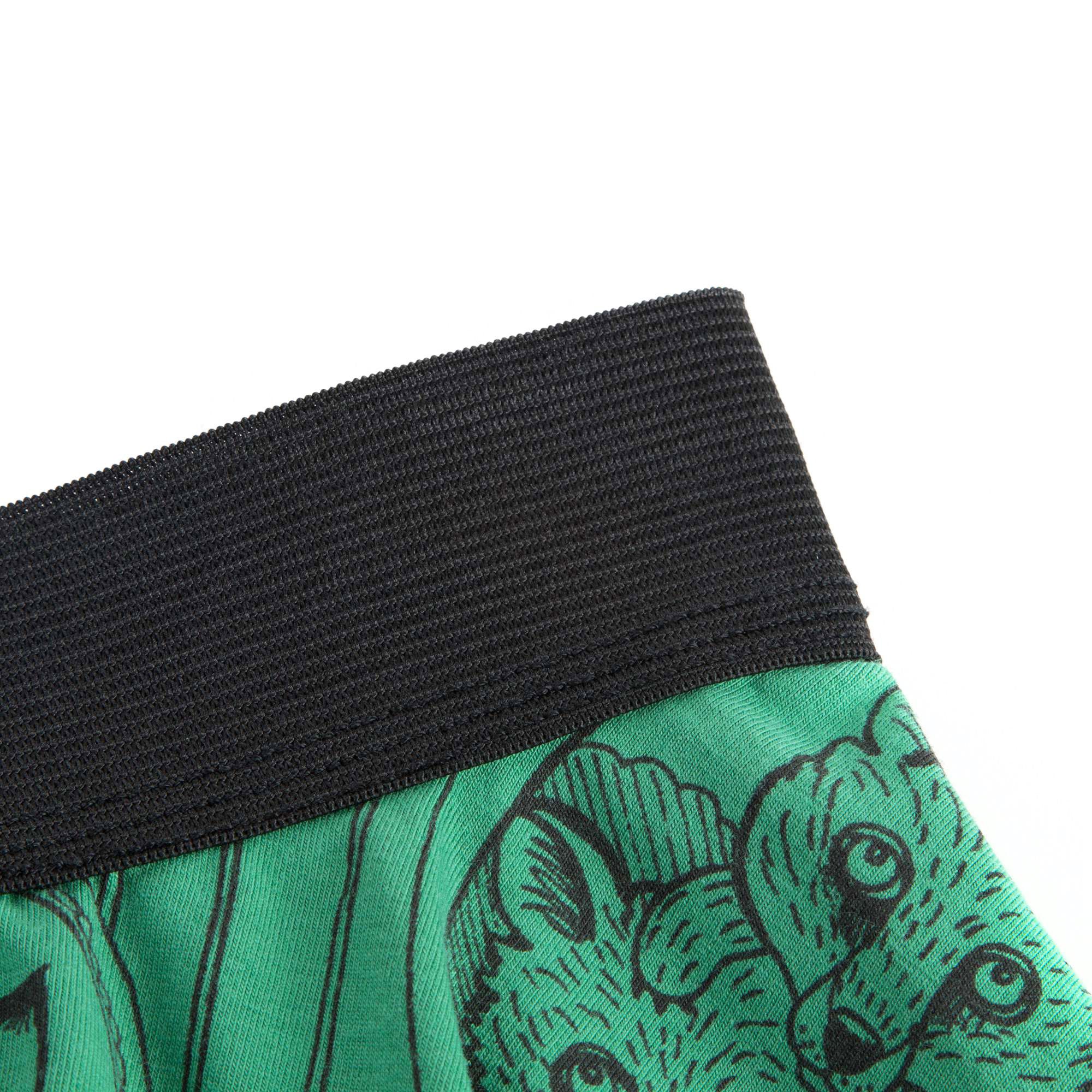 Girls Green Fox Family Skirt