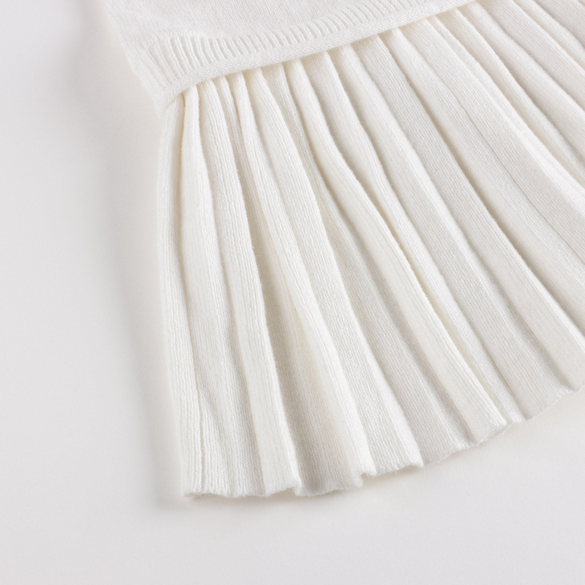Baby Girls White Logo Dress