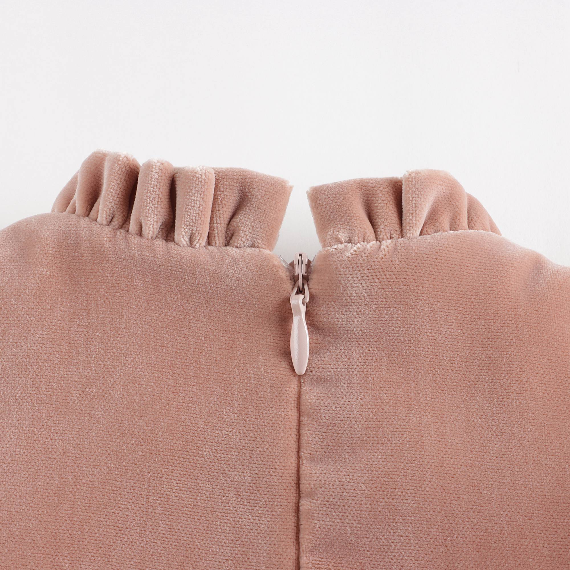 Baby Girls Pink Velvet Dress