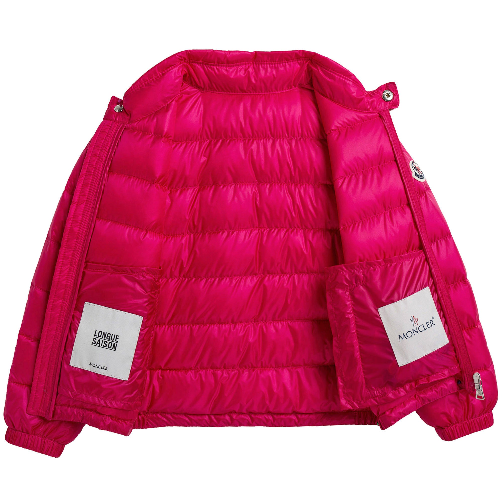 Baby Girls Dark Pink 'Acorus' Down Padded Jacket