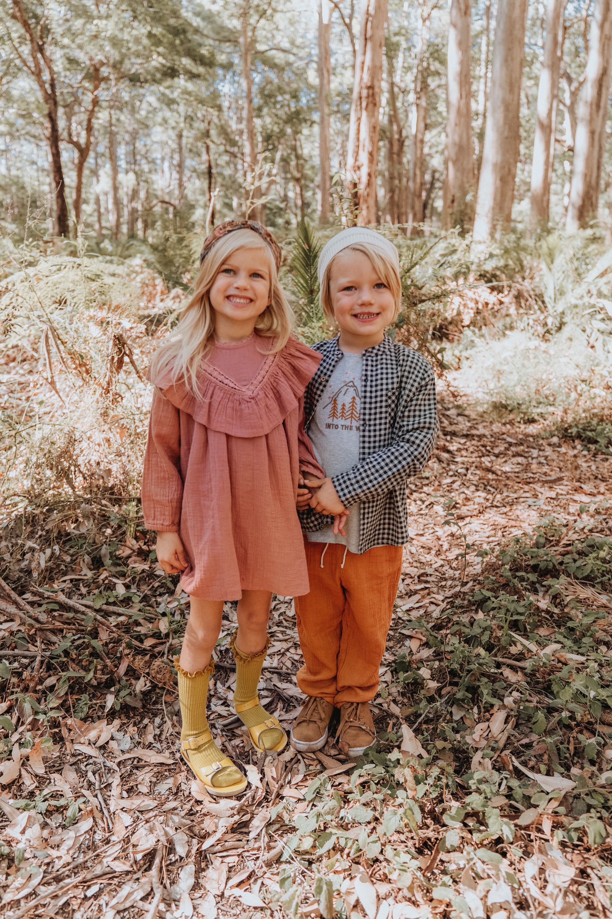 Girls Redwood Organic Cotton Dress