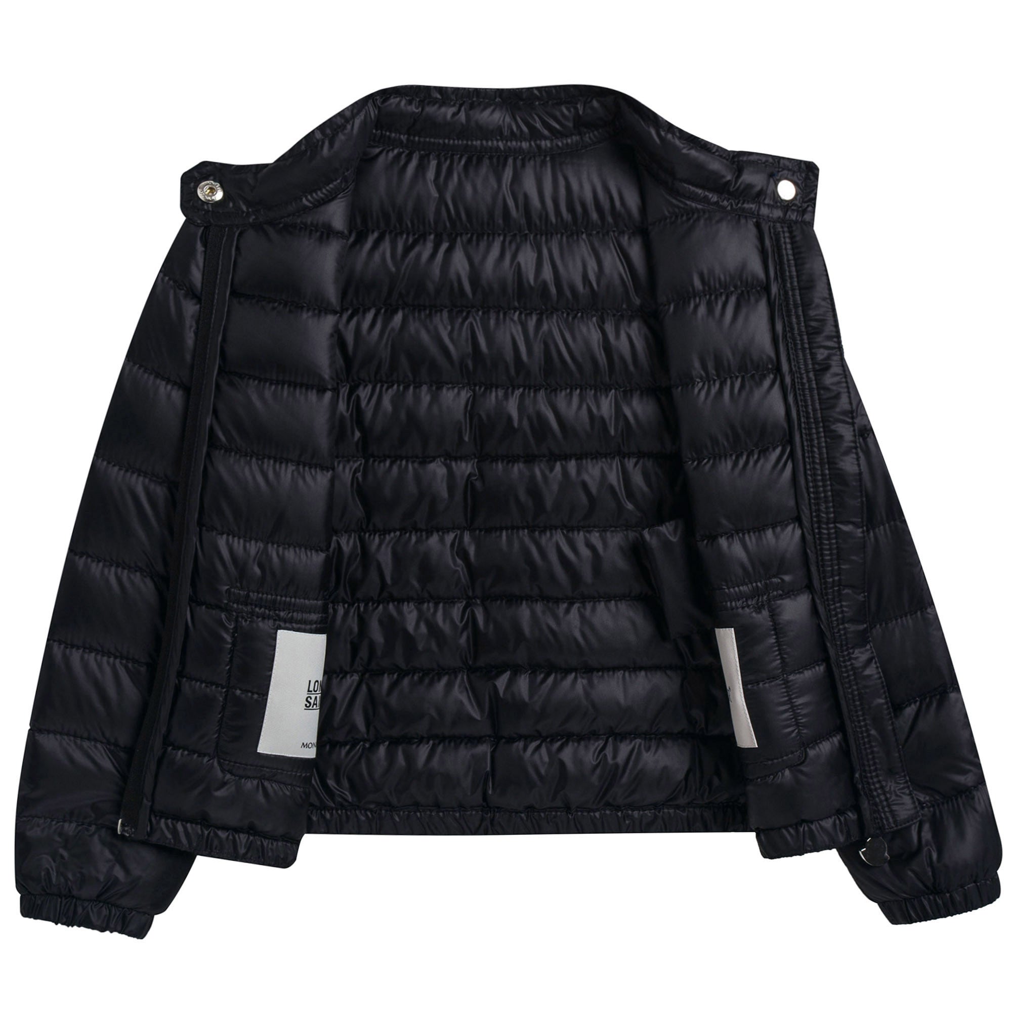 Girls Black 'Lans' Down Padded Jacket