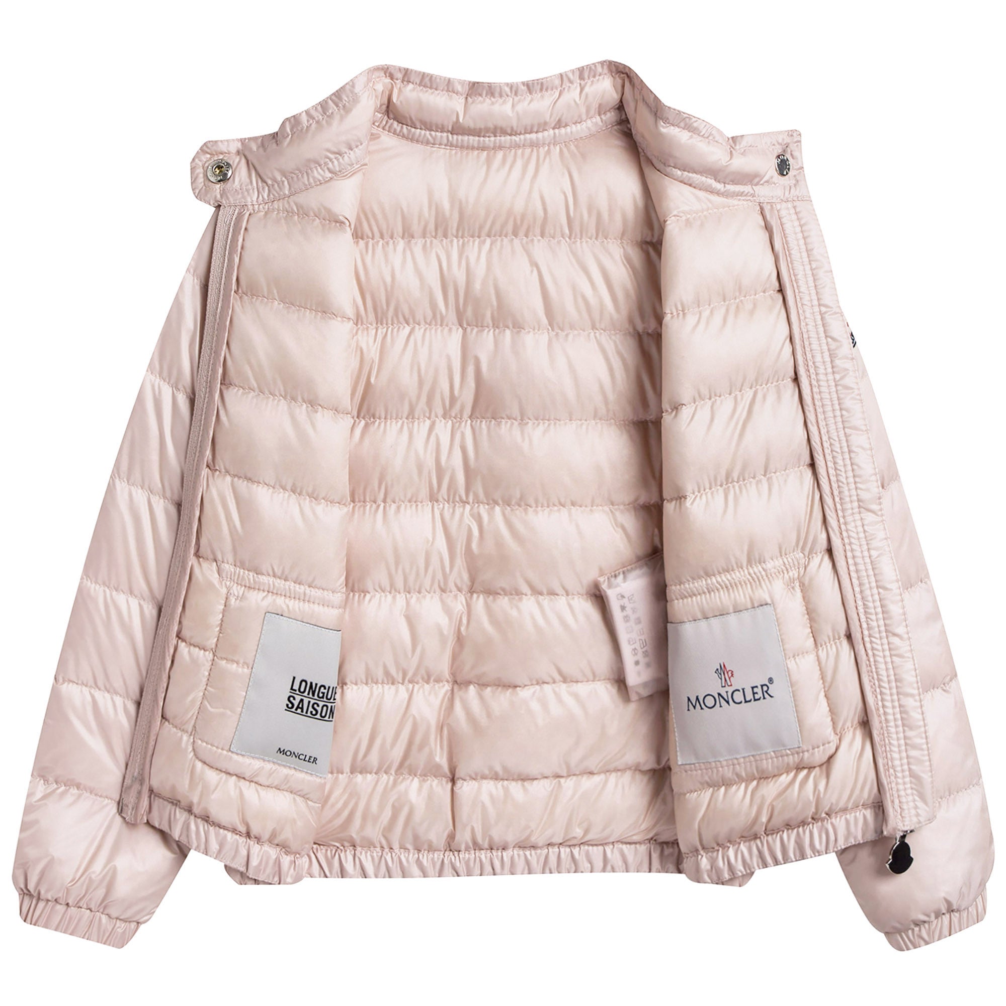 Girls Pink 'Lans' Down Padded Jacket