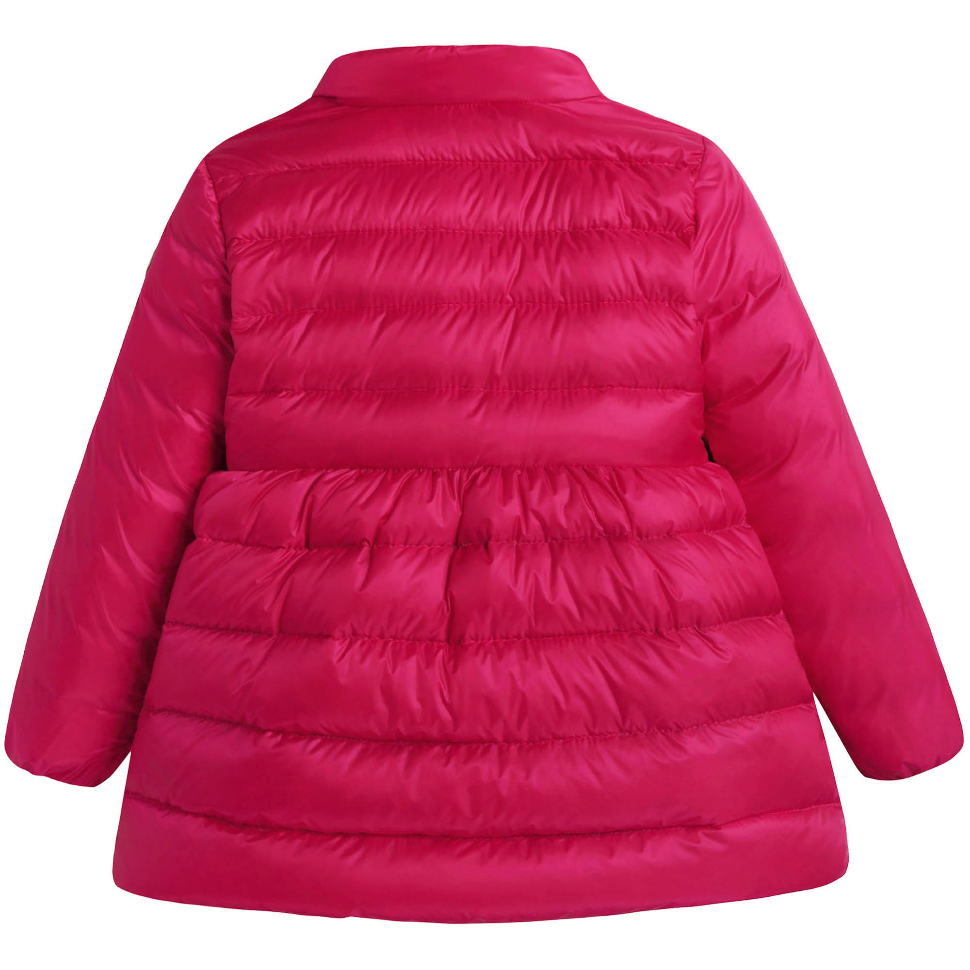 Baby Girls Dark Pink 'Esme' Down Padded Coat
