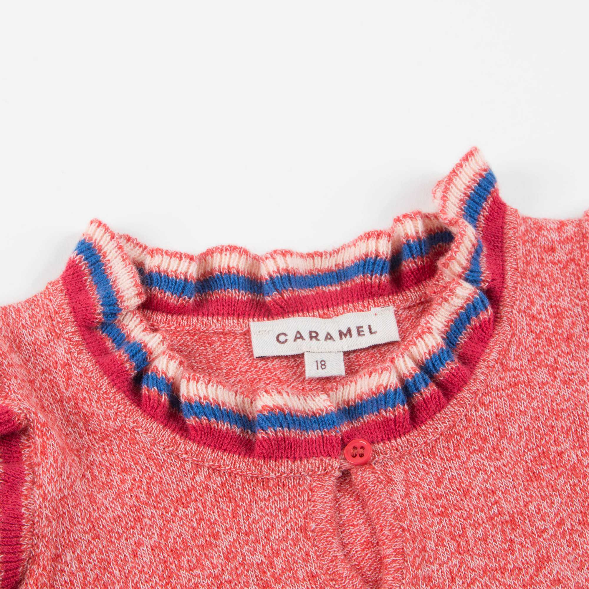 Girls Strawberry Cotton Knitwear Dress