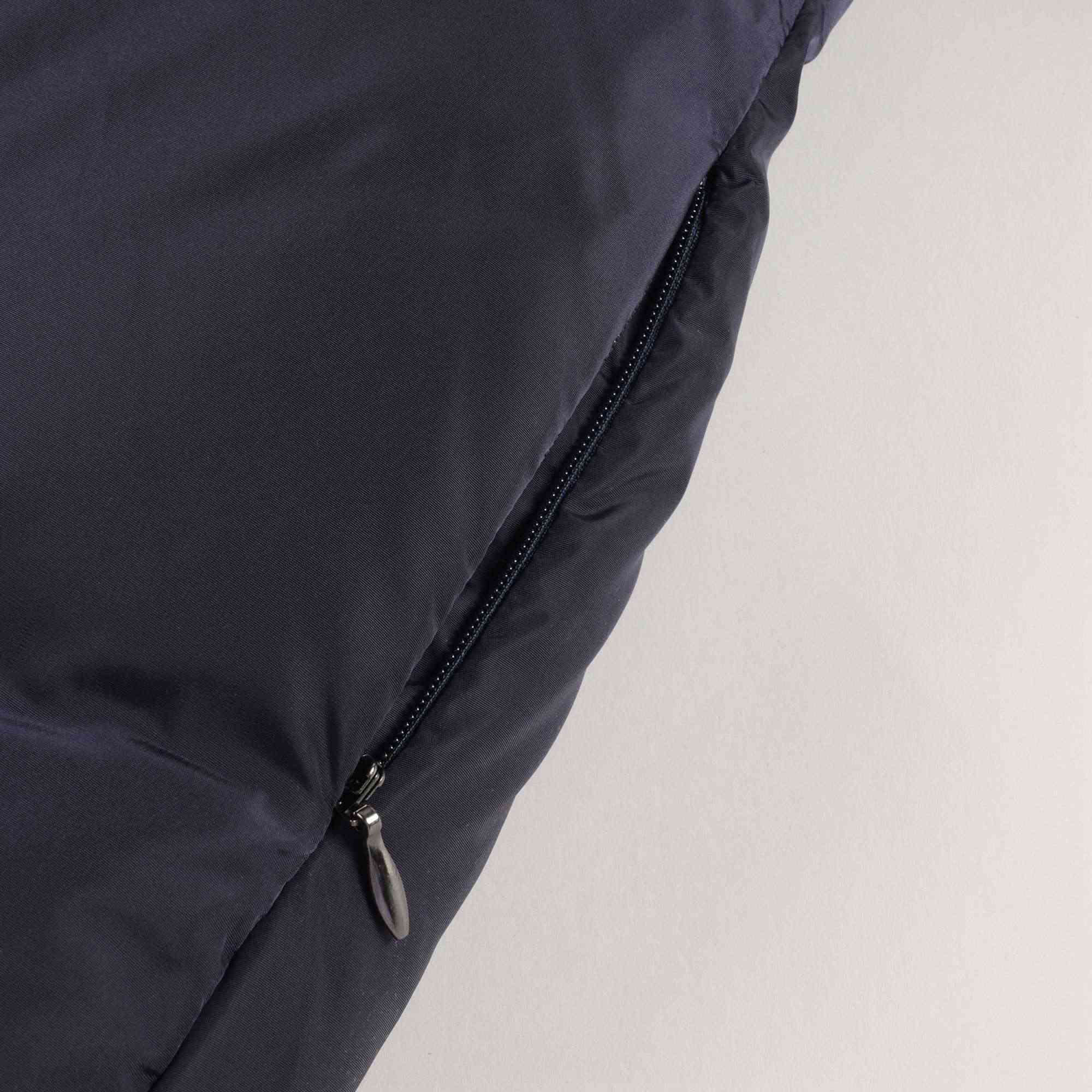 Girls Dark Blue Padded Down Coat