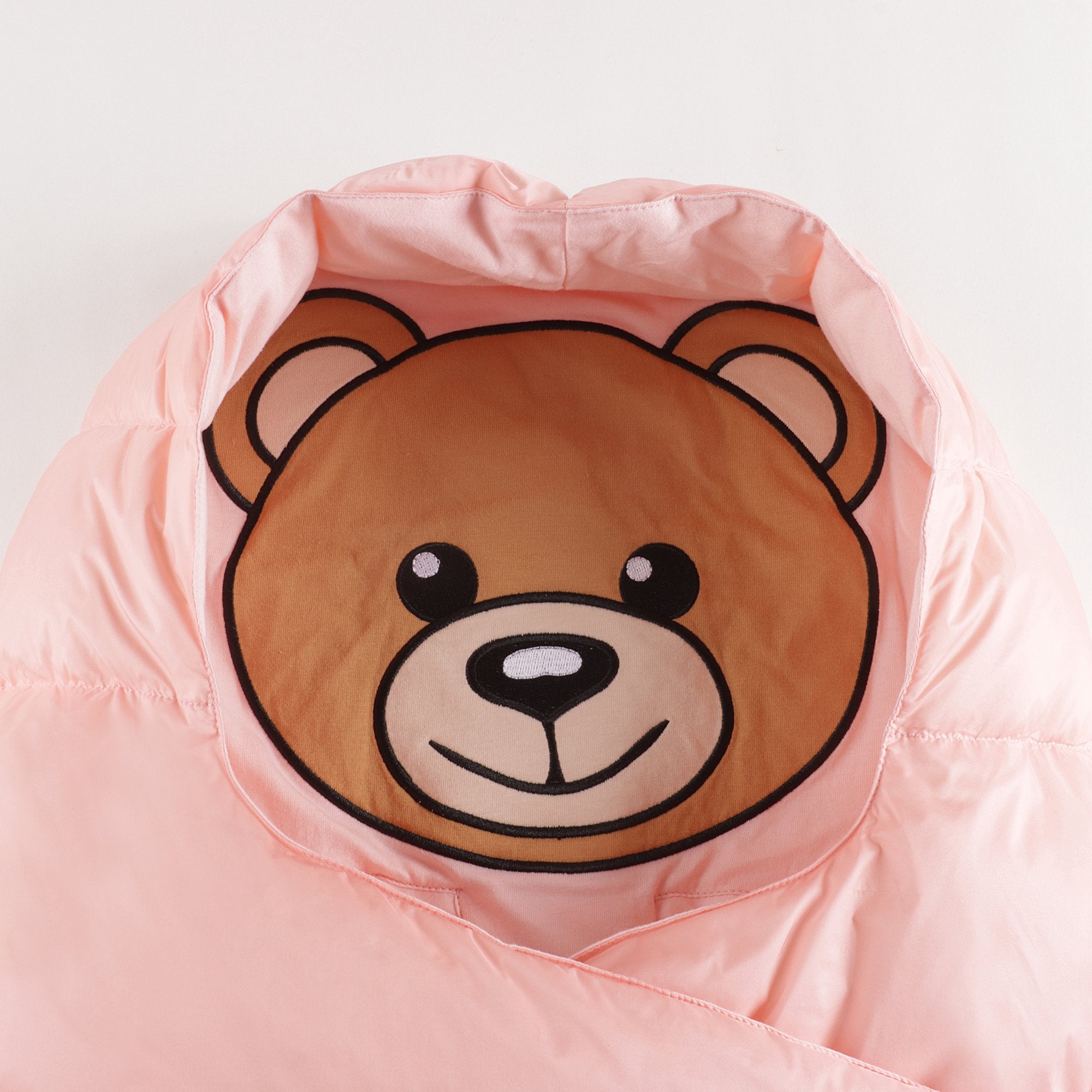 Baby Girls Pink Padded Down Sleeping Bag
