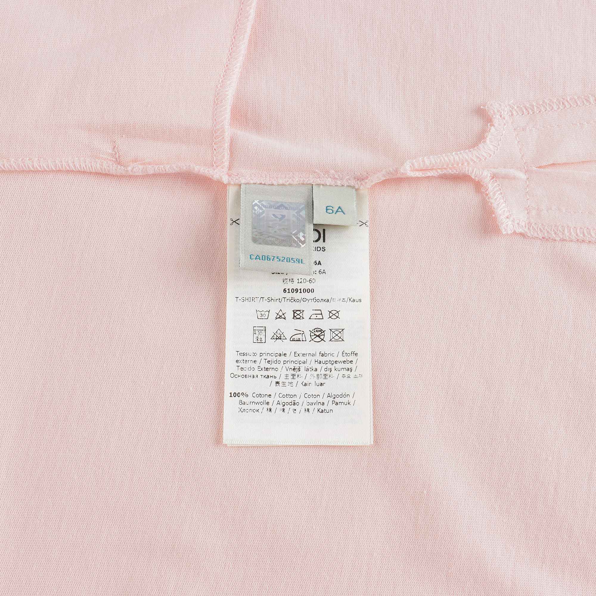Girls Pink T-shirt Dress