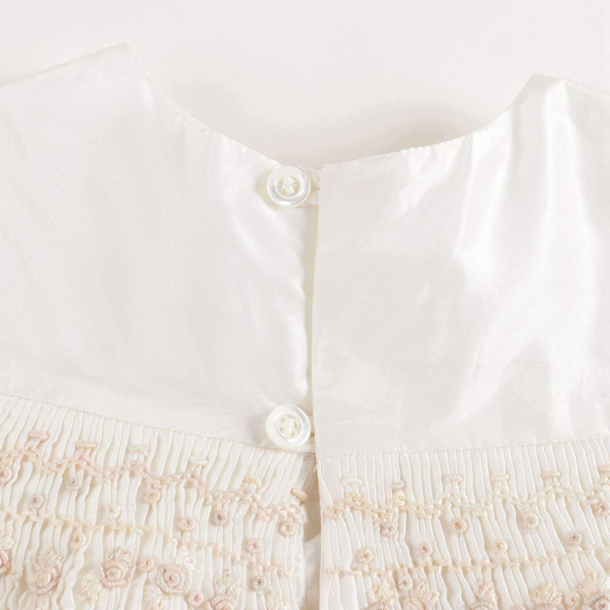 Baby Girls Off White Dress Set