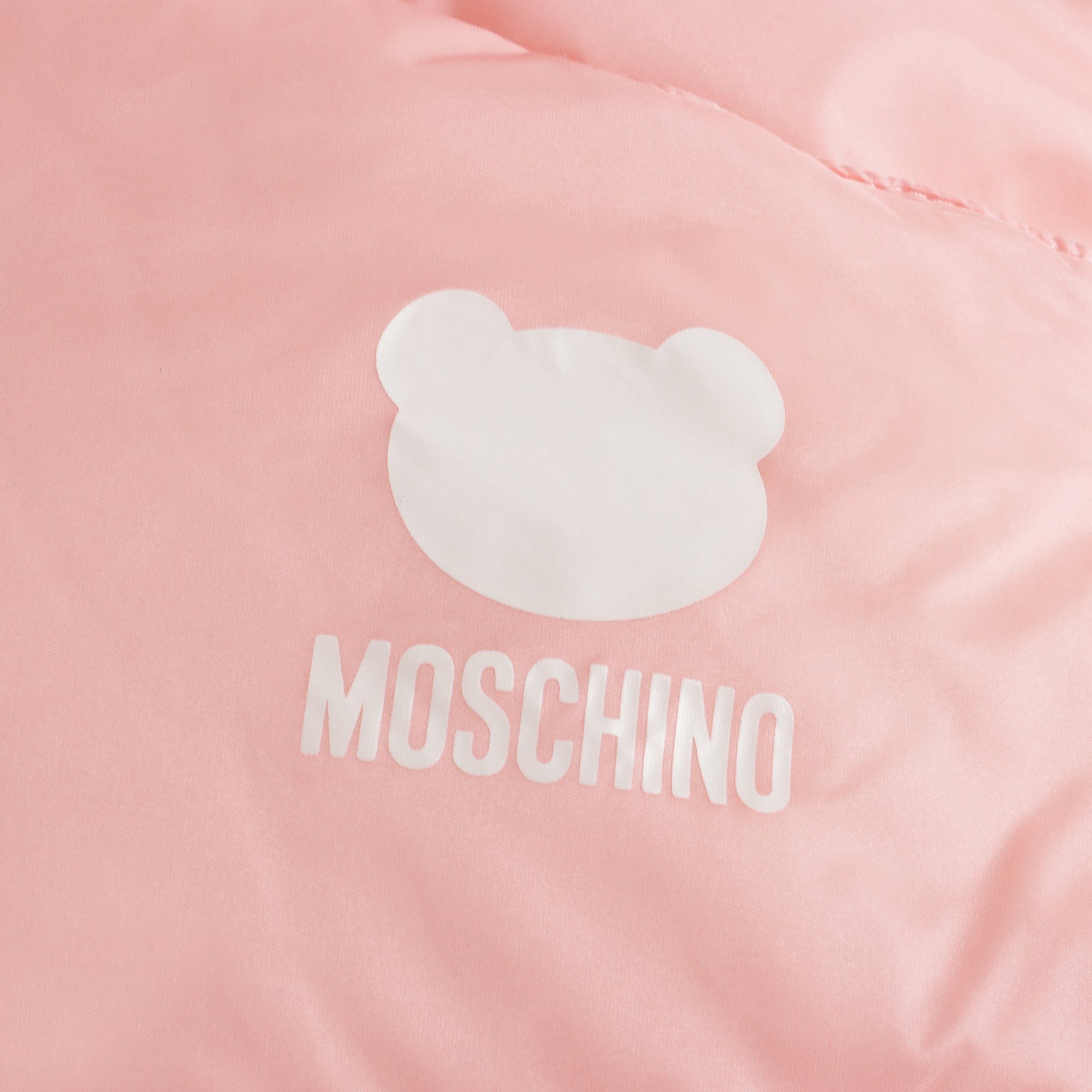 Baby Girls Pink Padded Down Sleeping Bag