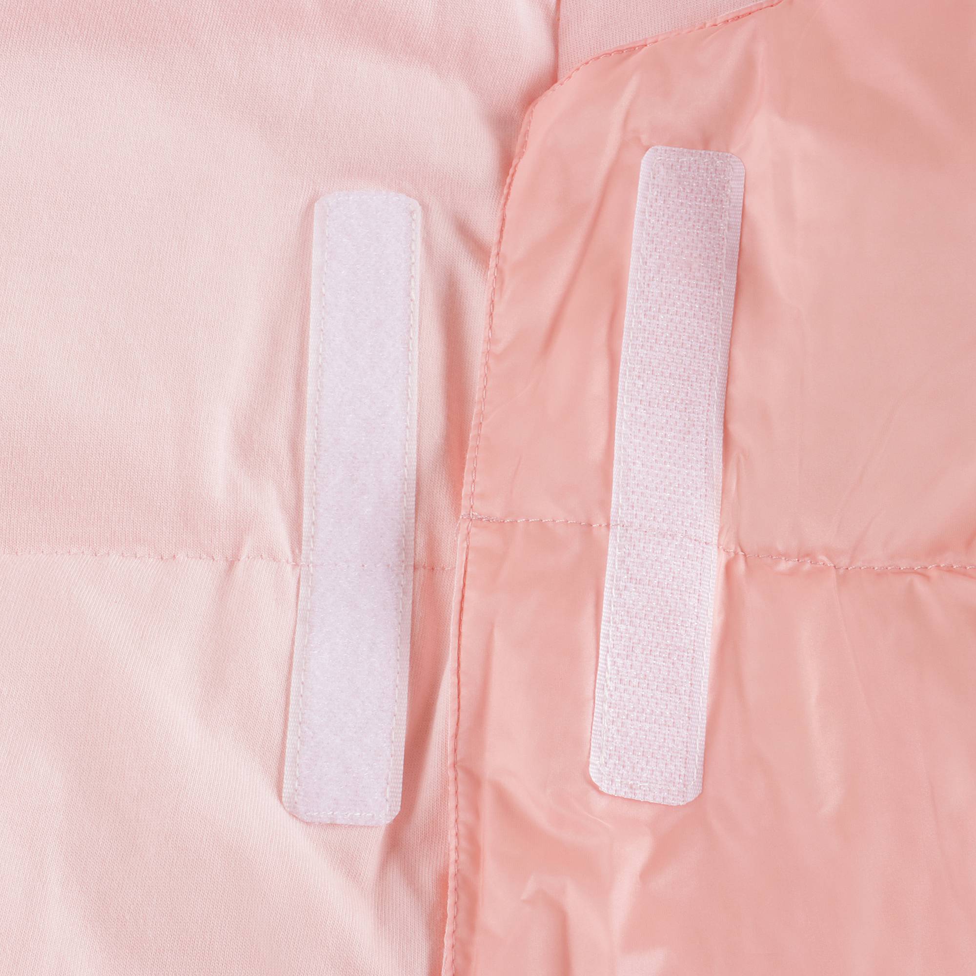 Baby Girls Pink Padded Down Sleeping Bag