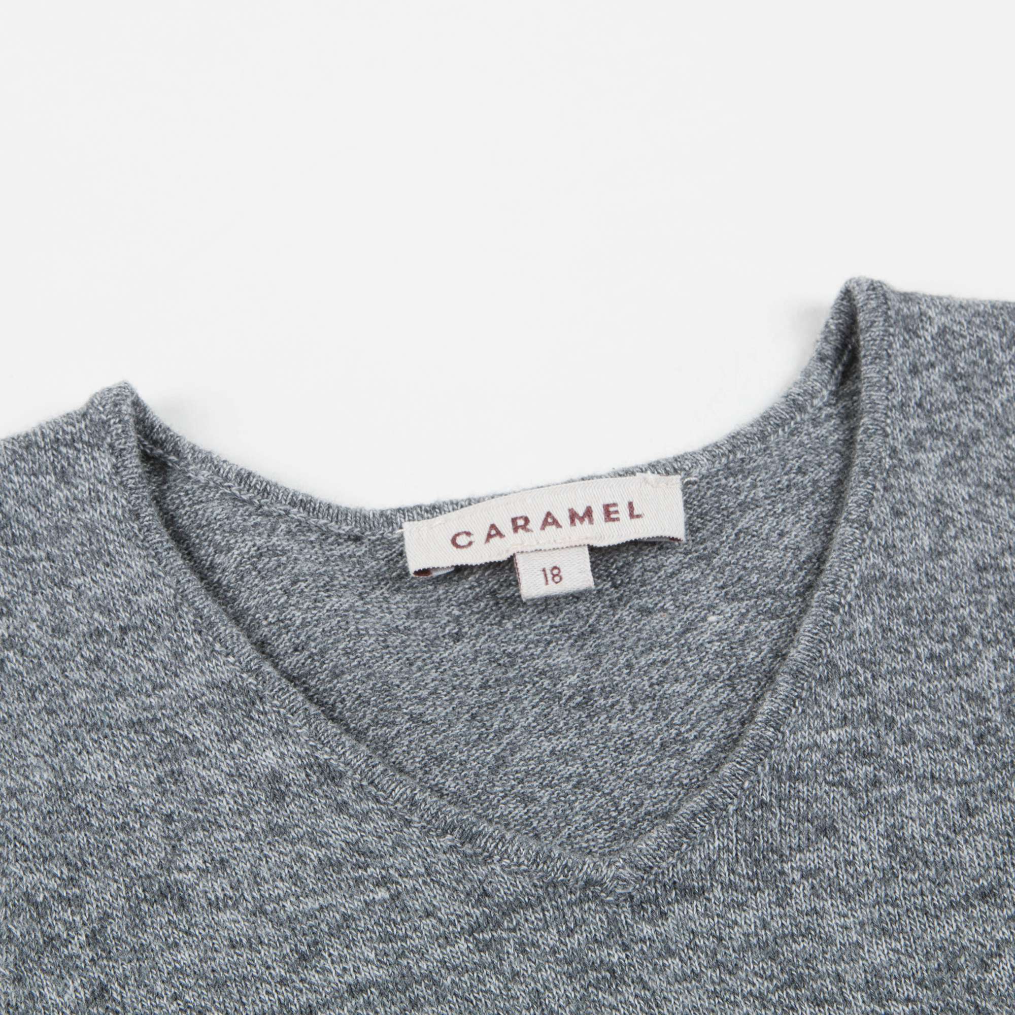 Baby Charcoal Cotton Knitwear Vest