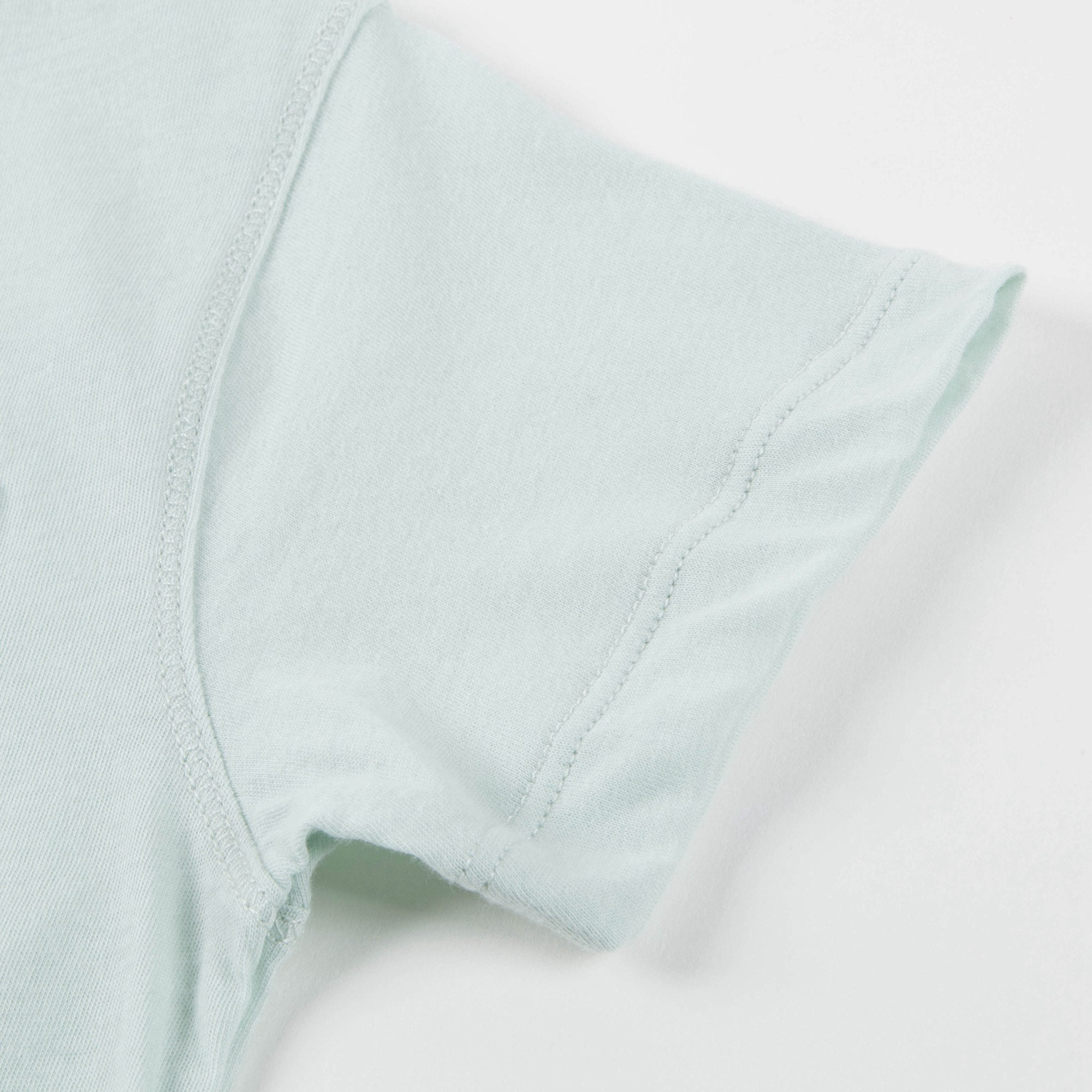Girls & Boys Light Mint Cotton Jersey T-shirt