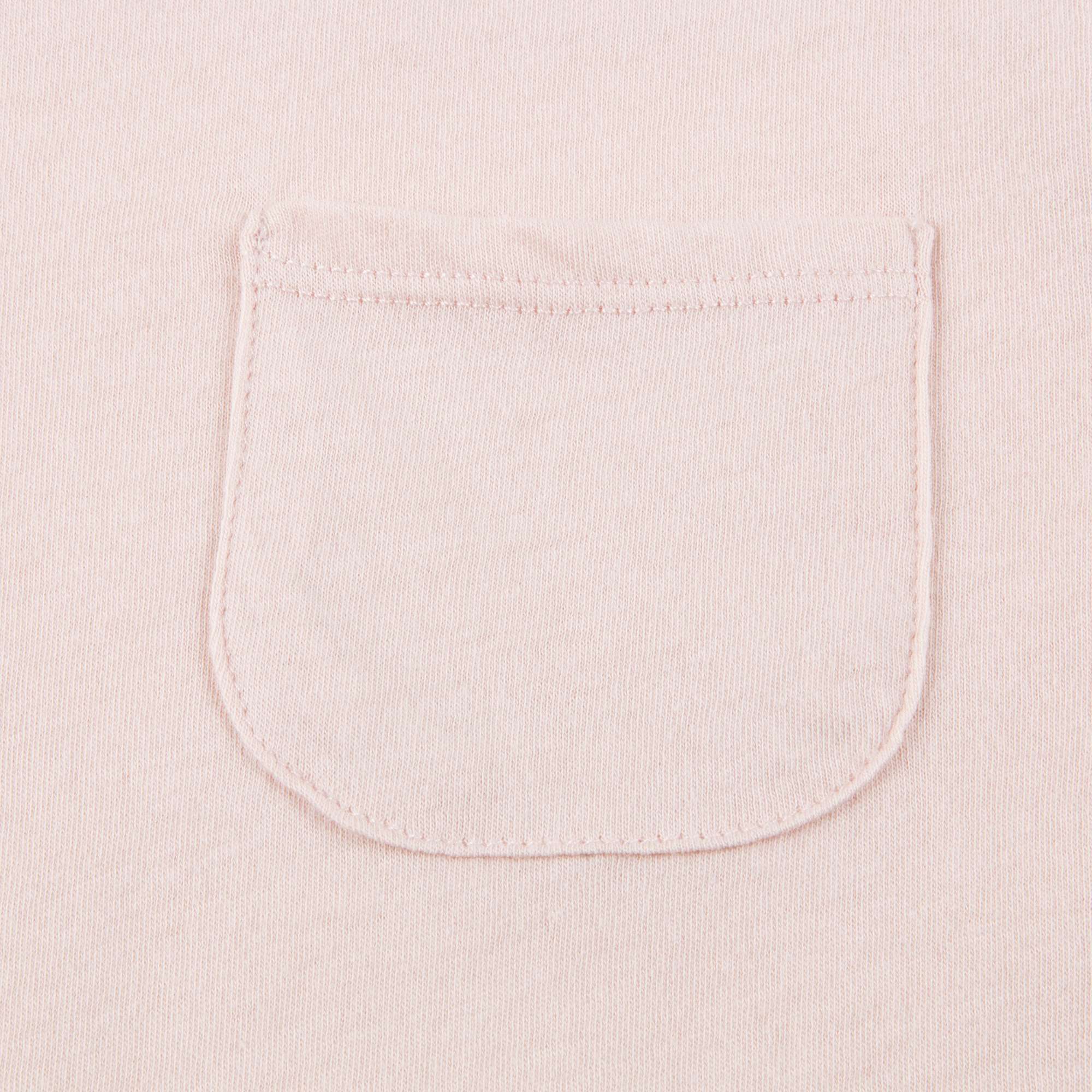 Girls Blush Pink Cotton Jersey T-shirt