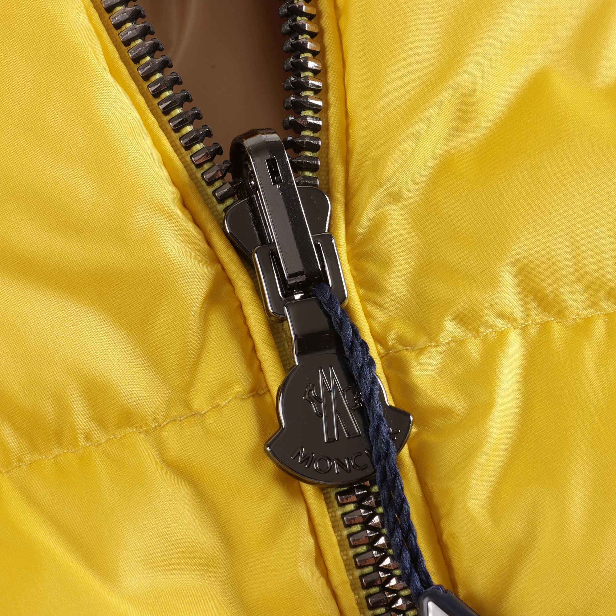 Girls Yellow 'BARDANETTE' Reversible Padded Down Jacket